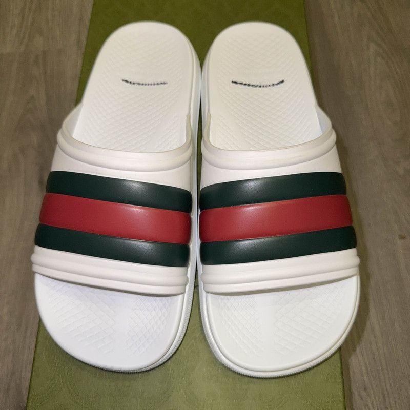 Gucci Gucci Comfortable Slip-On Slide Sandals for Men 0079 Size US 7 / EU 40 - 2 Thumbnail