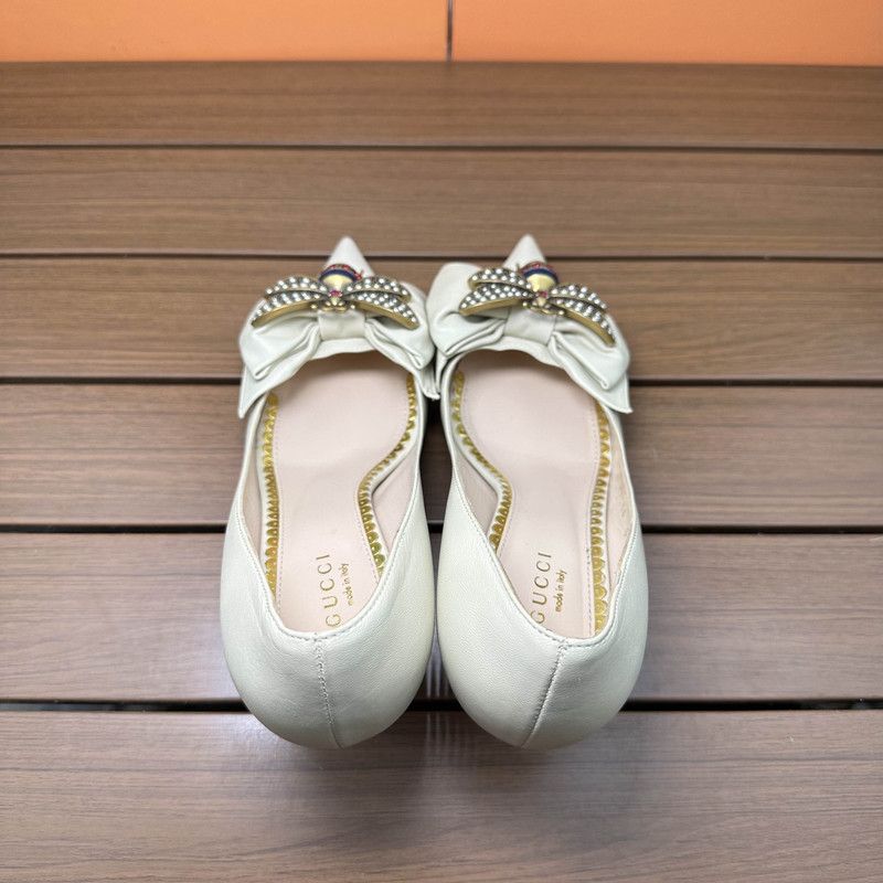 Gucci Gucci Elegant Pointed High Heels with Bow 0079 Size US 6 / EU 39 - 6 Thumbnail