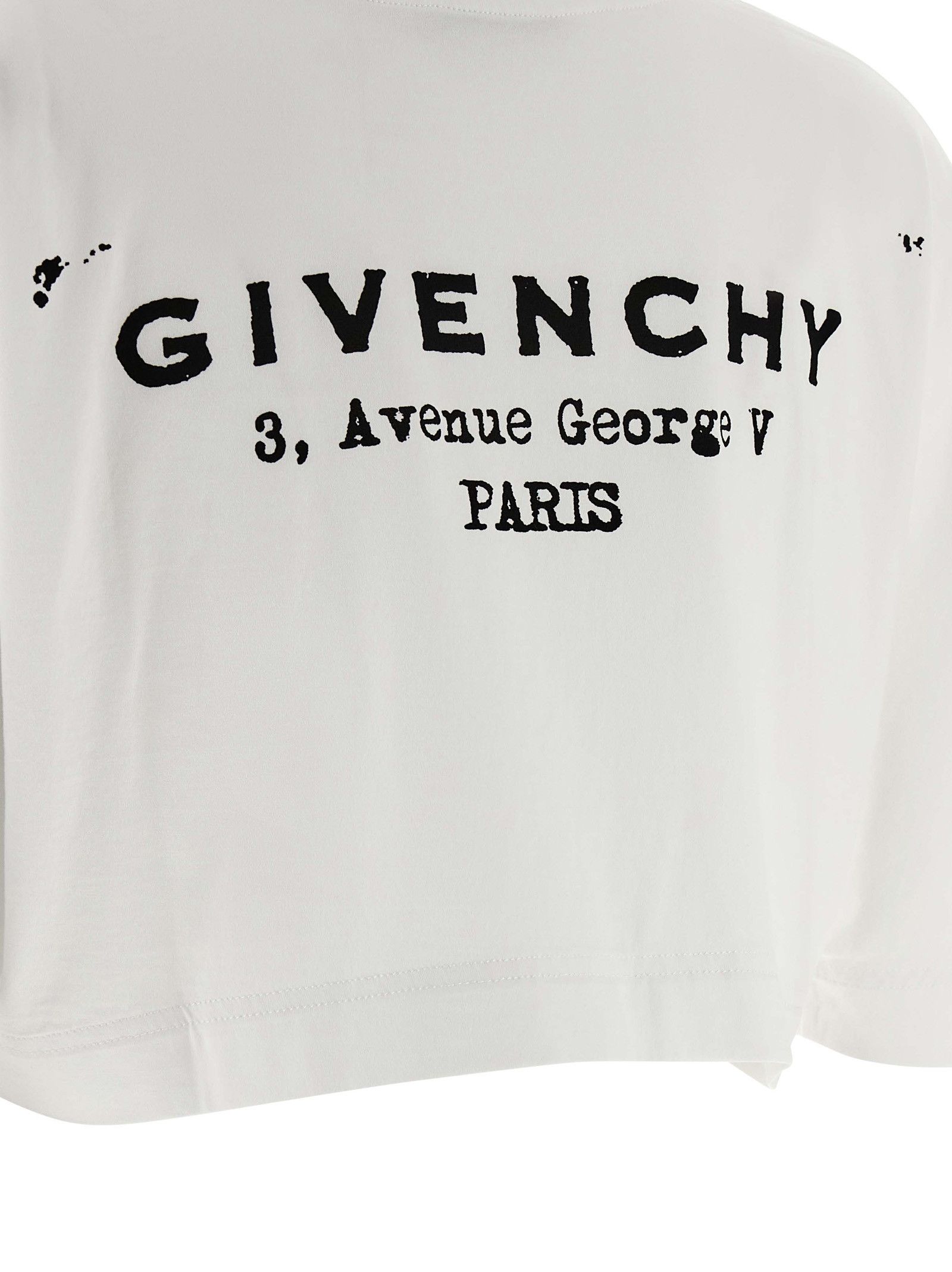 Givenchy Cropped T-Shirt Size XS / US 0-2 / IT 36-38 - 4 Thumbnail