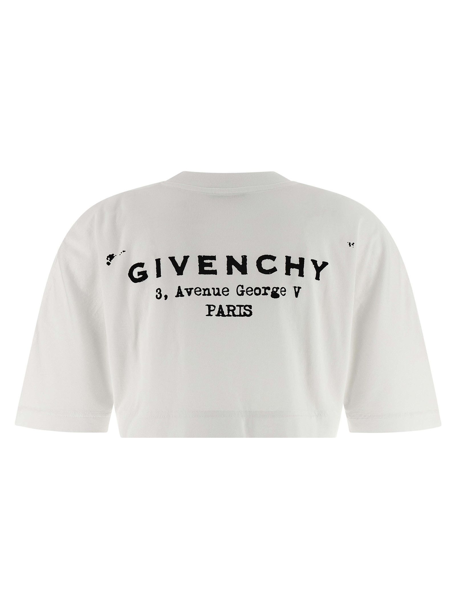Givenchy Cropped T-Shirt Size XS / US 0-2 / IT 36-38 - 2 Thumbnail