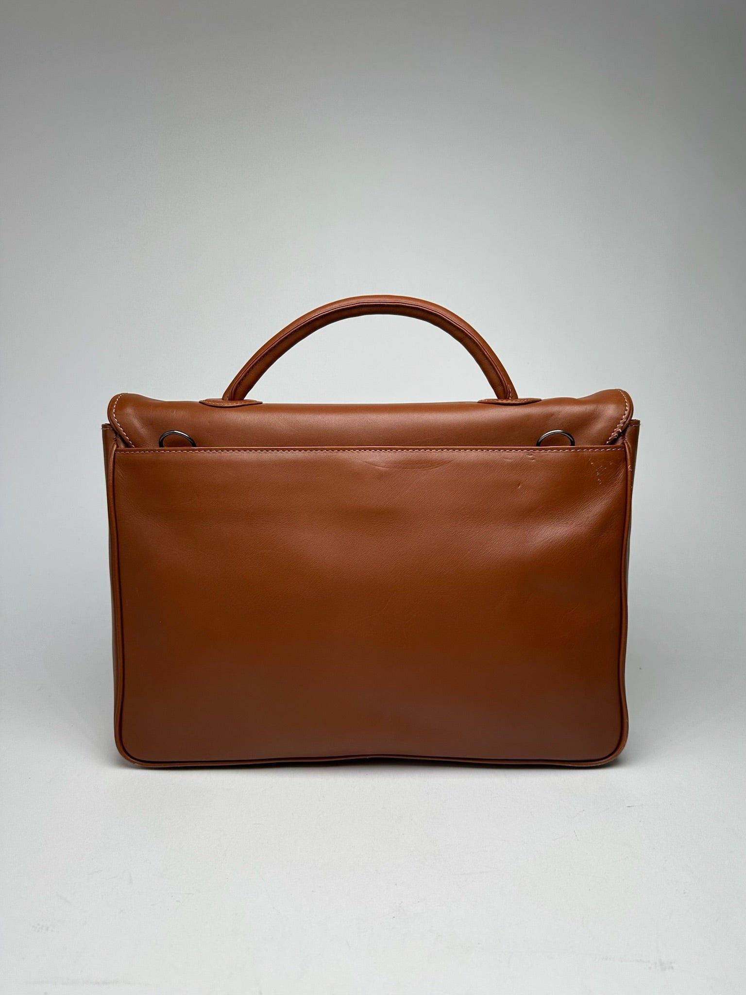 Issey Miyake Vintage 2way leather bag brown Size ONE SIZE - 2 Thumbnail