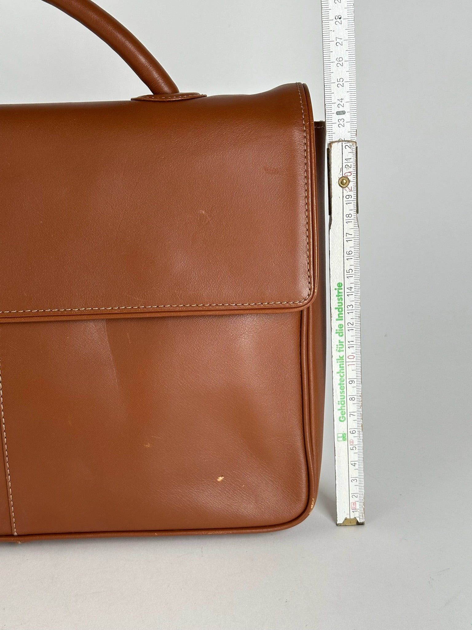 Issey Miyake Vintage 2way leather bag brown Size ONE SIZE - 10 Thumbnail