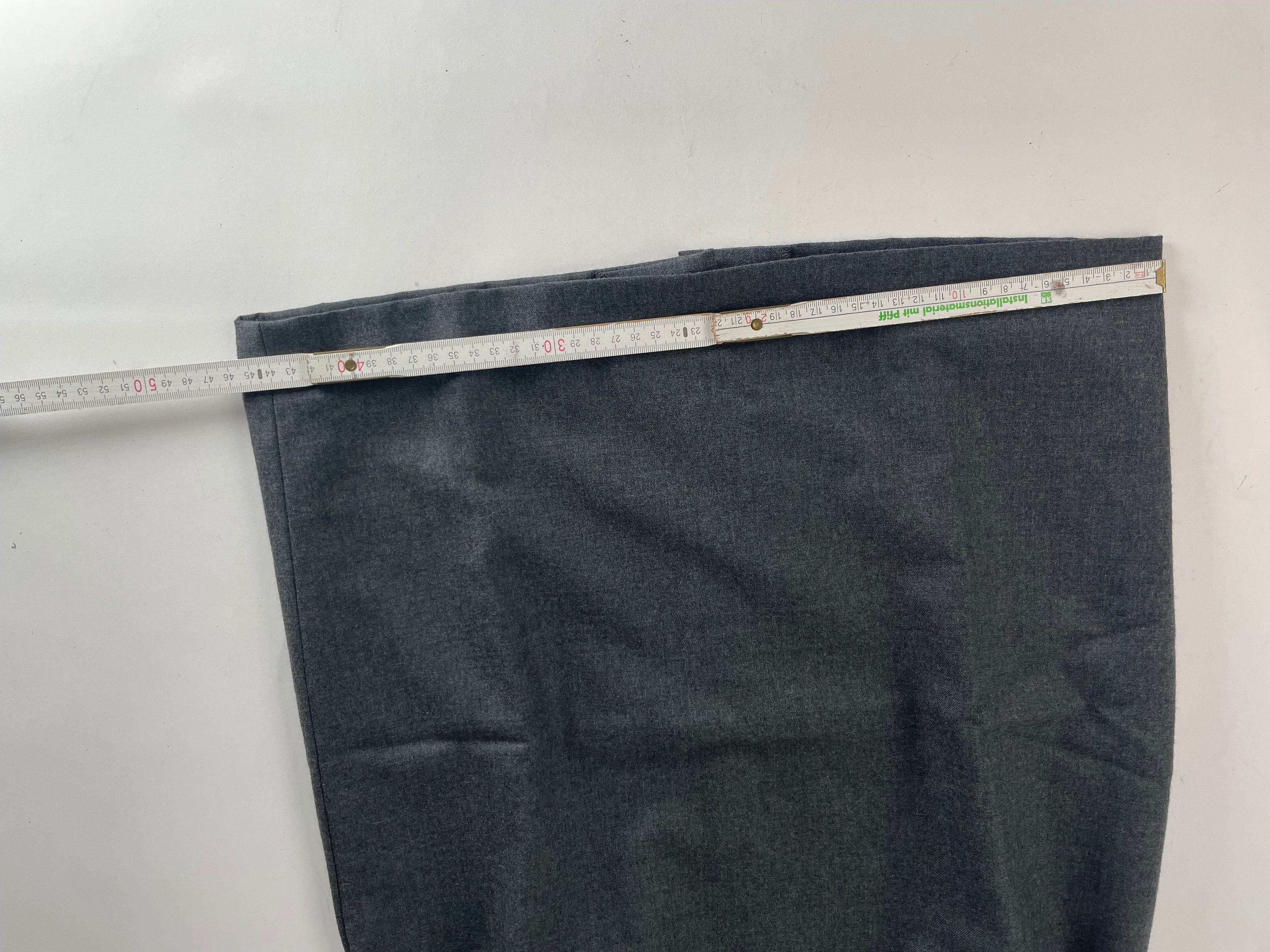 Dior Vintage Wool Skirt Grey 38/M Size 30" / US 8 / IT 44 - 8 Thumbnail