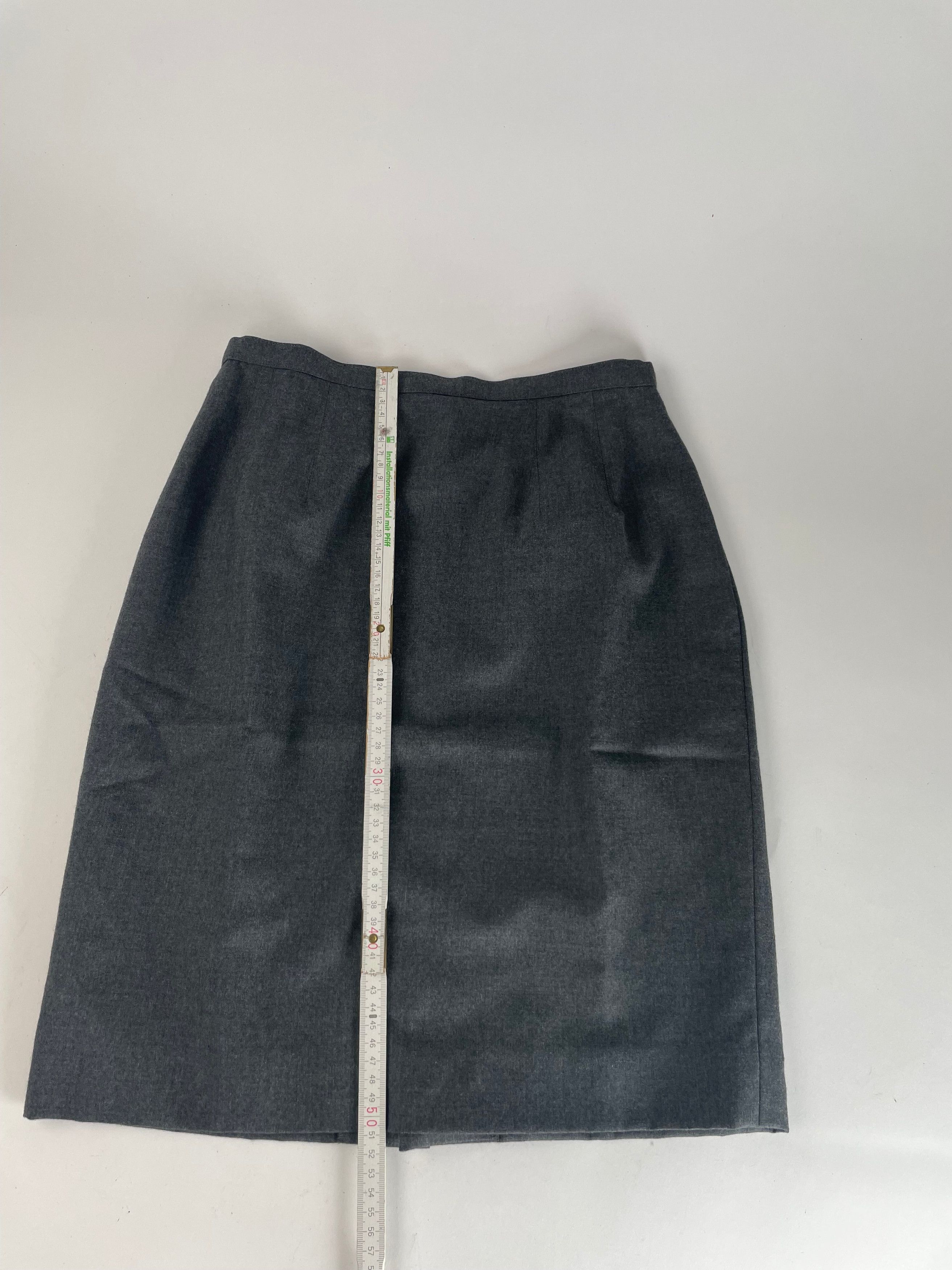 Dior Vintage Wool Skirt Grey 38/M Size 30" / US 8 / IT 44 - 7 Thumbnail