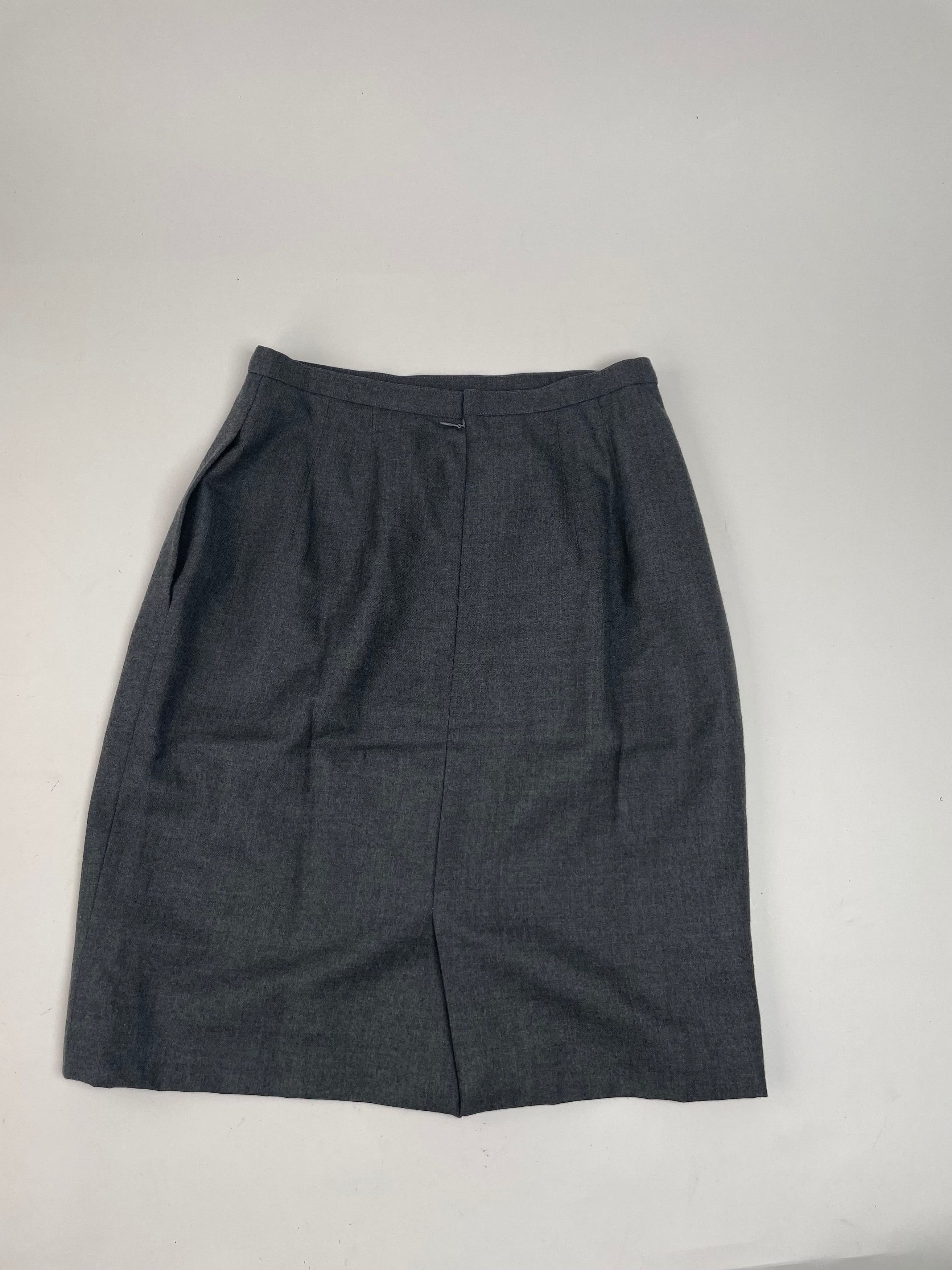 Dior Vintage Wool Skirt Grey 38/M Size 30" / US 8 / IT 44 - 6 Thumbnail