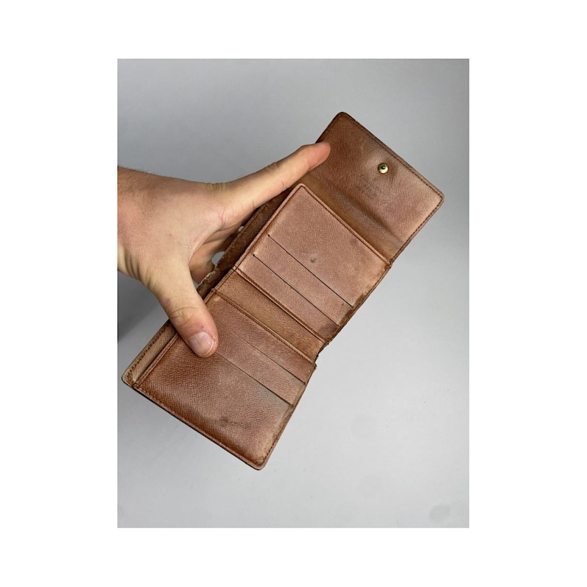 Louis Vuitton Kirigami Brown Leather Wallet Size ONE SIZE - 4 Thumbnail
