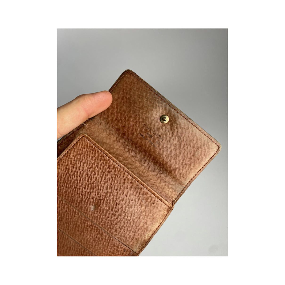 Louis Vuitton Kirigami Brown Leather Wallet Size ONE SIZE - 5 Thumbnail