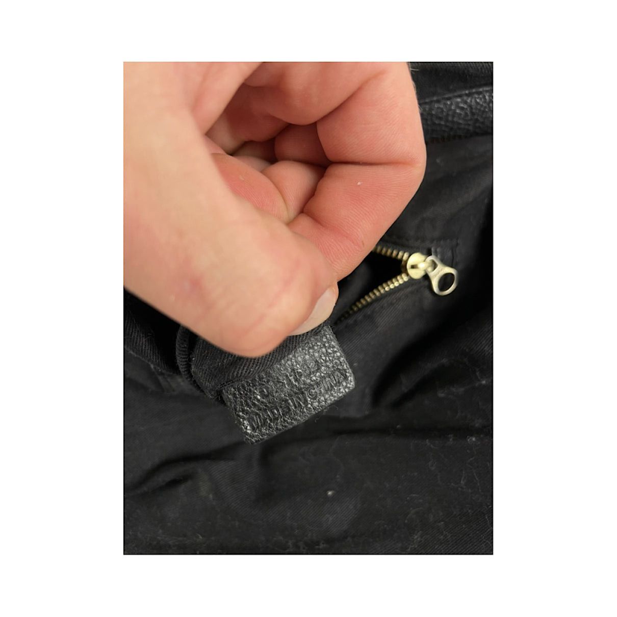 Chloe Chloé Aurore Black Cotton Handbag Size ONE SIZE - 3 Thumbnail