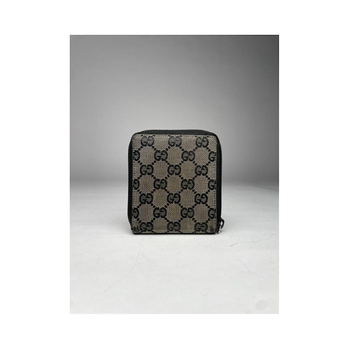 Gucci Horsebit 1955 Beige Cotton Wallet Size ONE SIZE - 2 Thumbnail