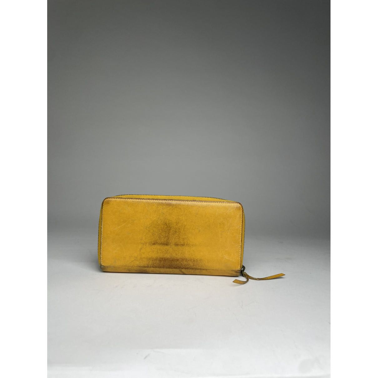Balenciaga Yellow Leather Wallet Size ONE SIZE - 2 Thumbnail
