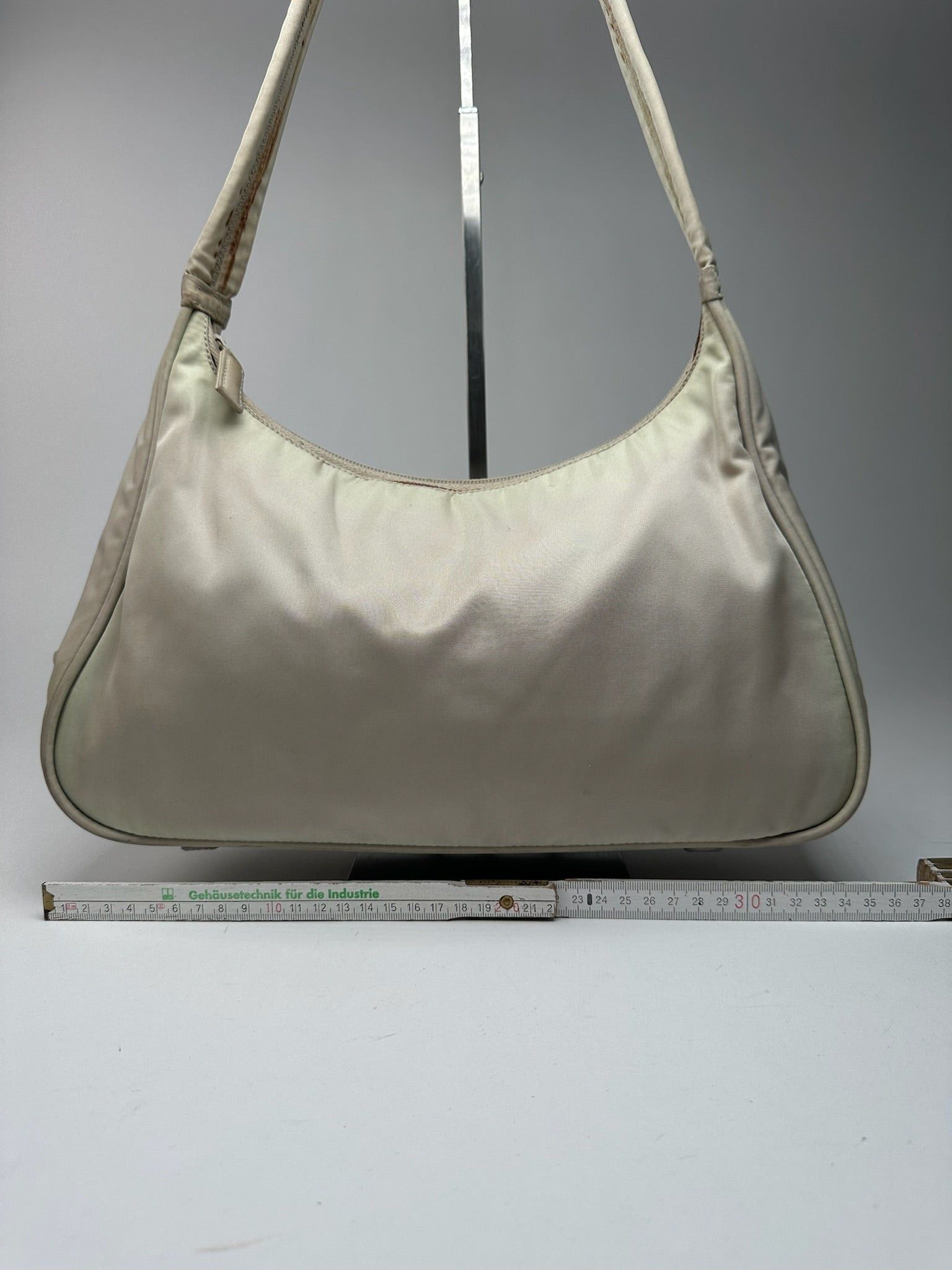 Prada Vintage Cleo Bag beige Size ONE SIZE - 13 Thumbnail