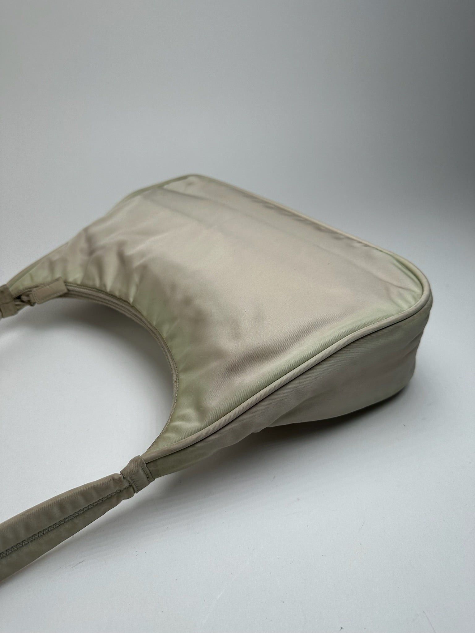 Prada Vintage Cleo Bag beige Size ONE SIZE - 10 Thumbnail