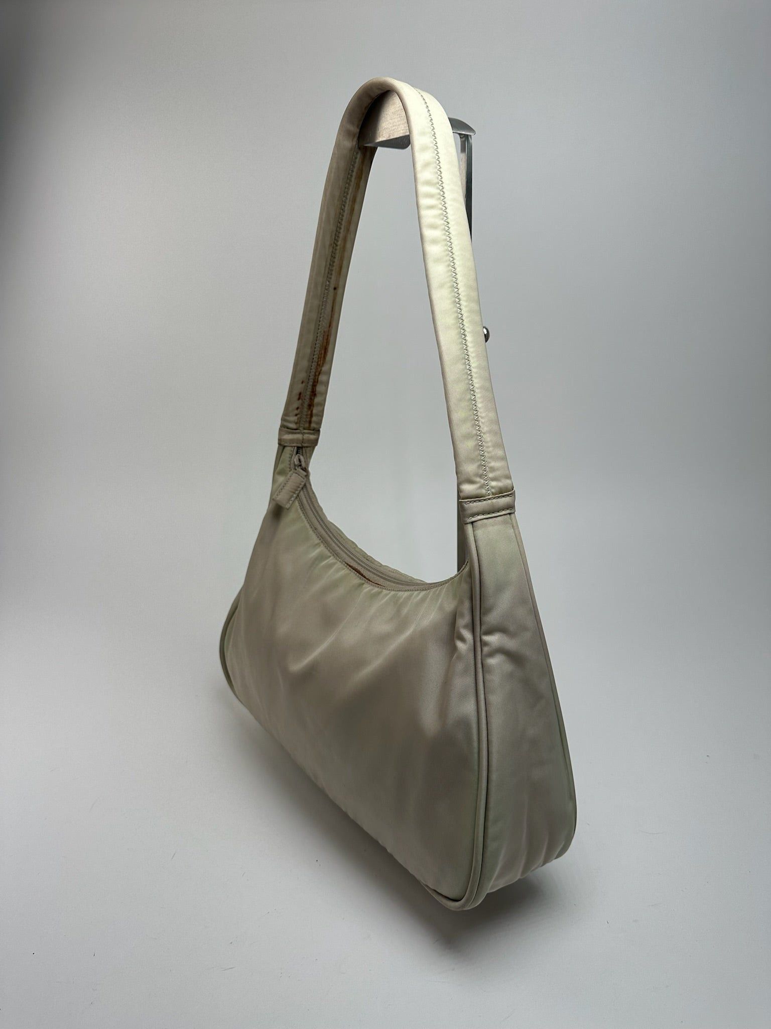 Prada Vintage Cleo Bag beige Size ONE SIZE - 3 Thumbnail
