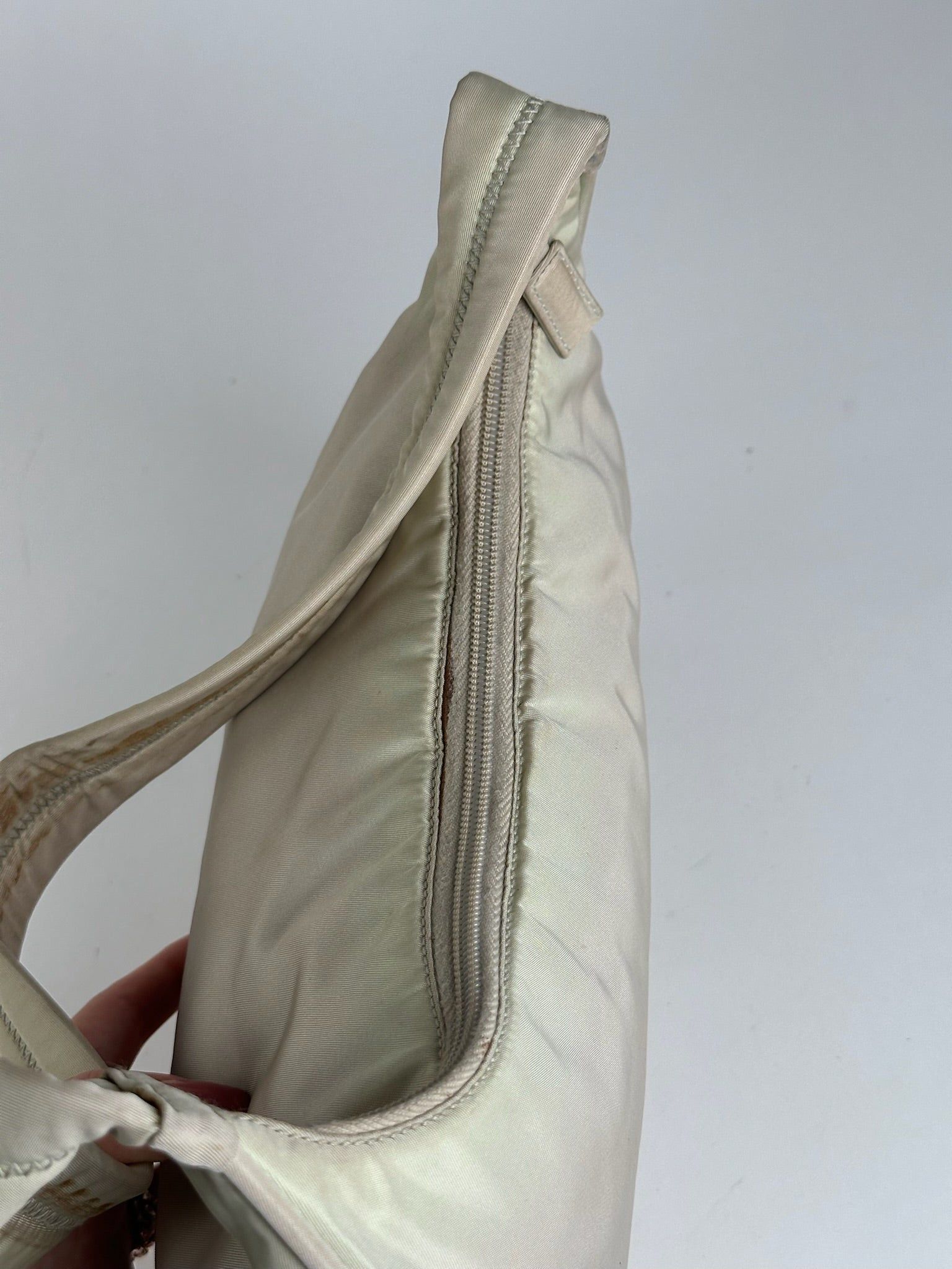 Prada Vintage Cleo Bag beige Size ONE SIZE - 14 Thumbnail