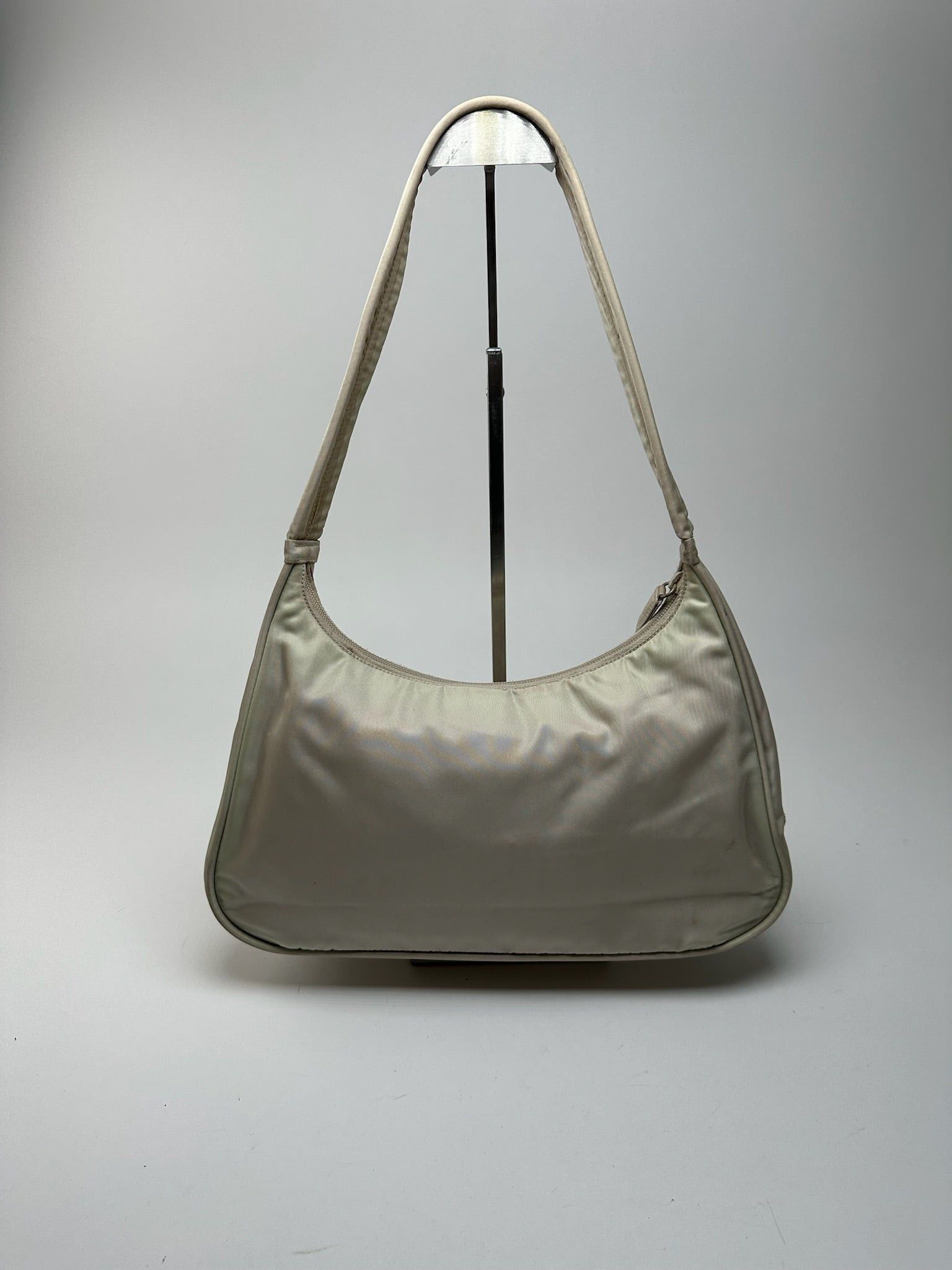 Prada Vintage Cleo Bag beige Size ONE SIZE - 15 Thumbnail