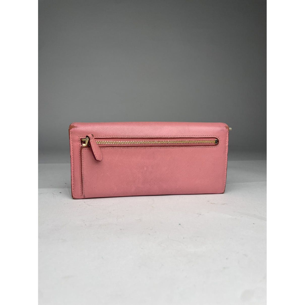 Prada Pink Leather Wallet Size ONE SIZE - 2 Thumbnail