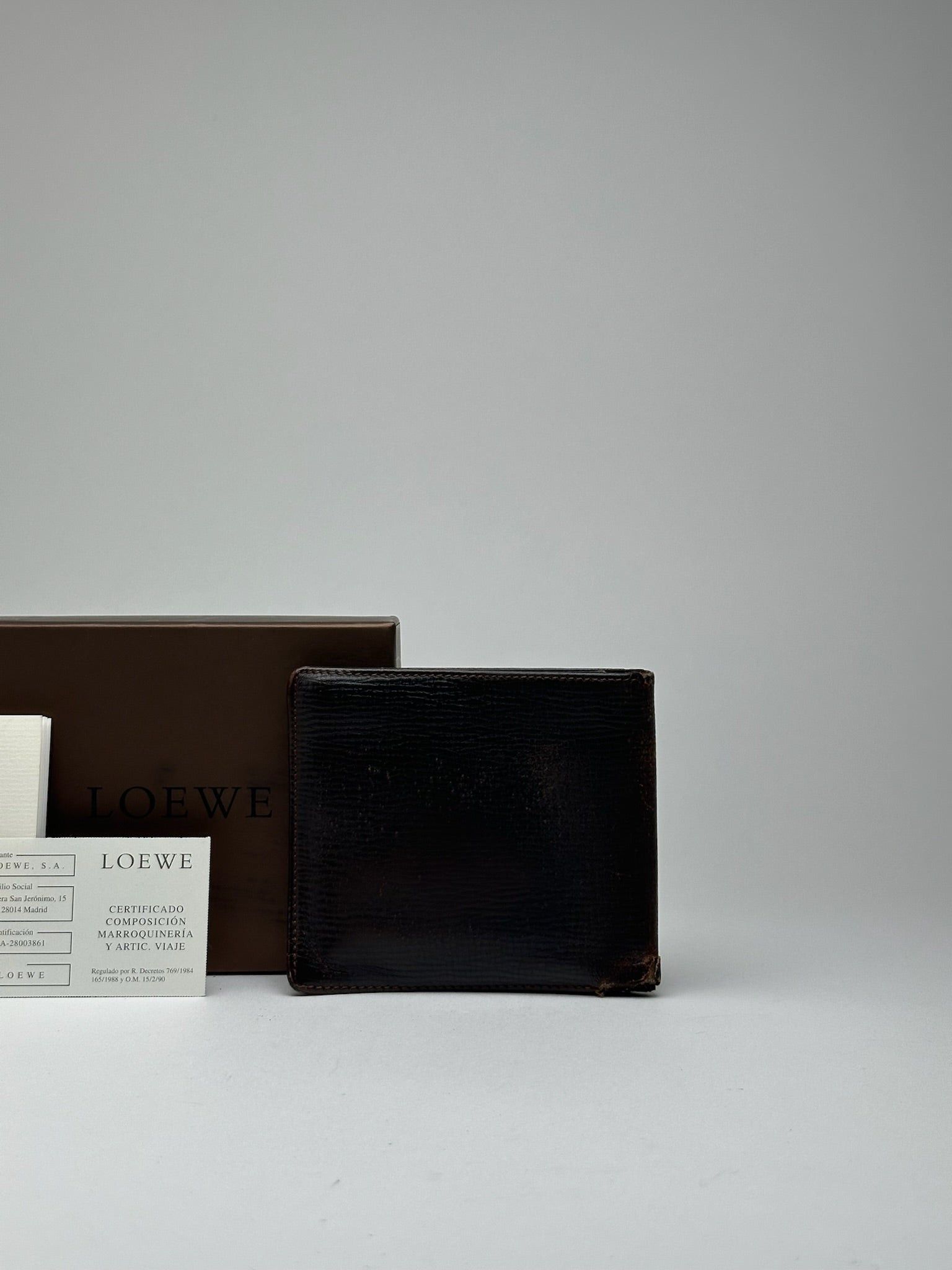 Loewe Vintage Madrid Leather Wallet Size ONE SIZE - 2 Thumbnail