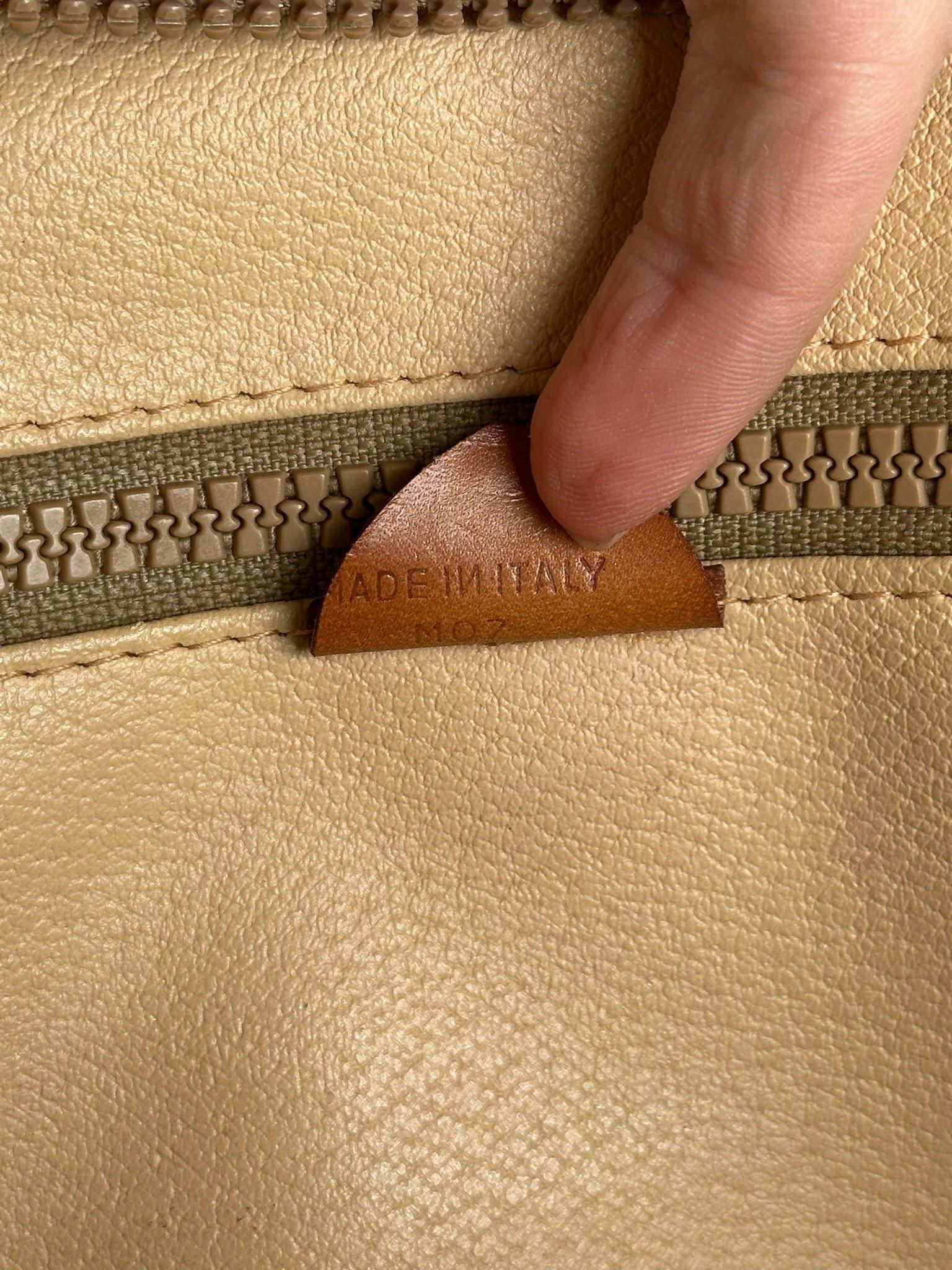 Celine Vintage Monogram leather Suitcase brown Size ONE SIZE - 4 Thumbnail