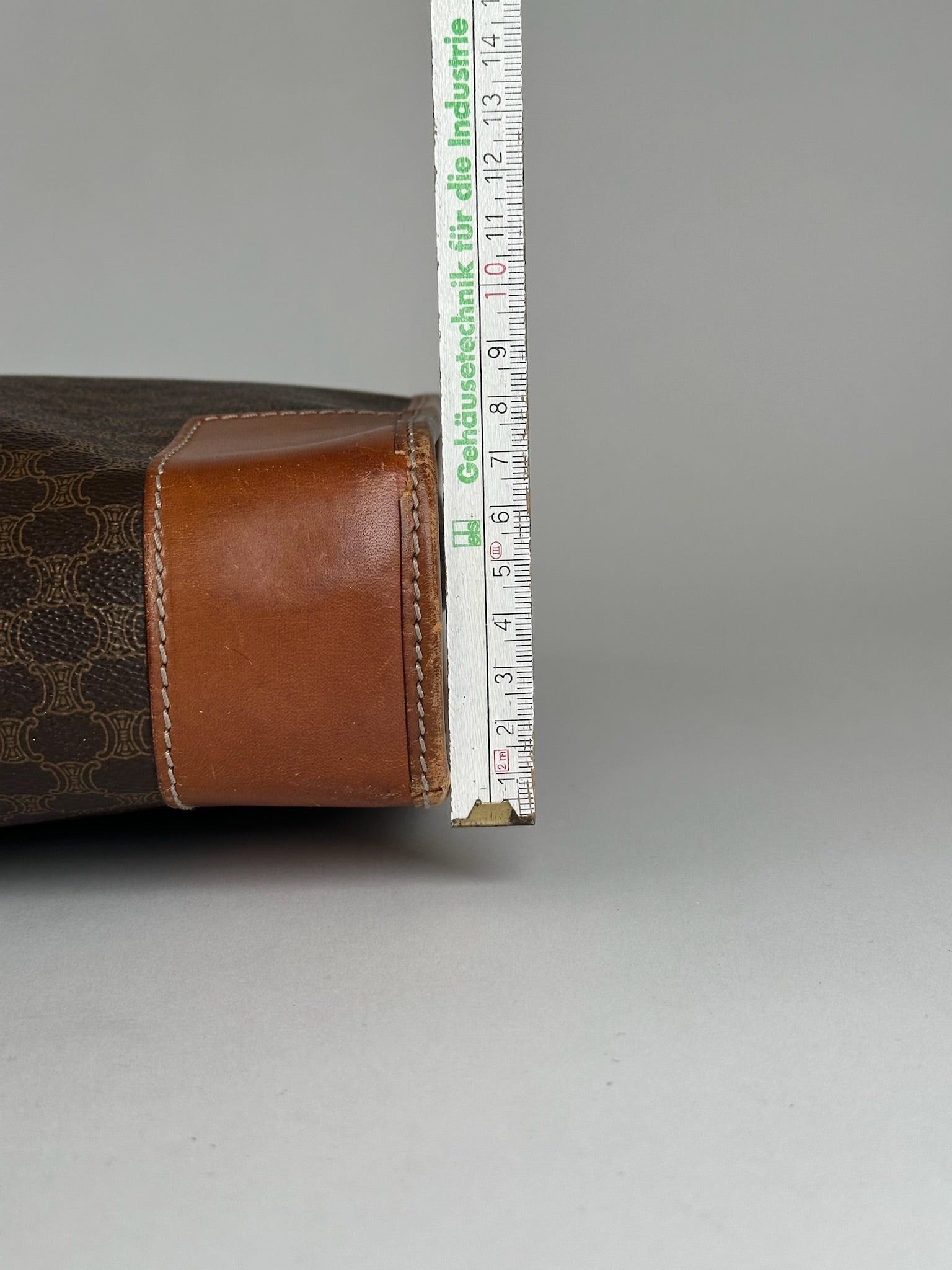 Celine Vintage Monogram leather Suitcase brown Size ONE SIZE - 8 Thumbnail