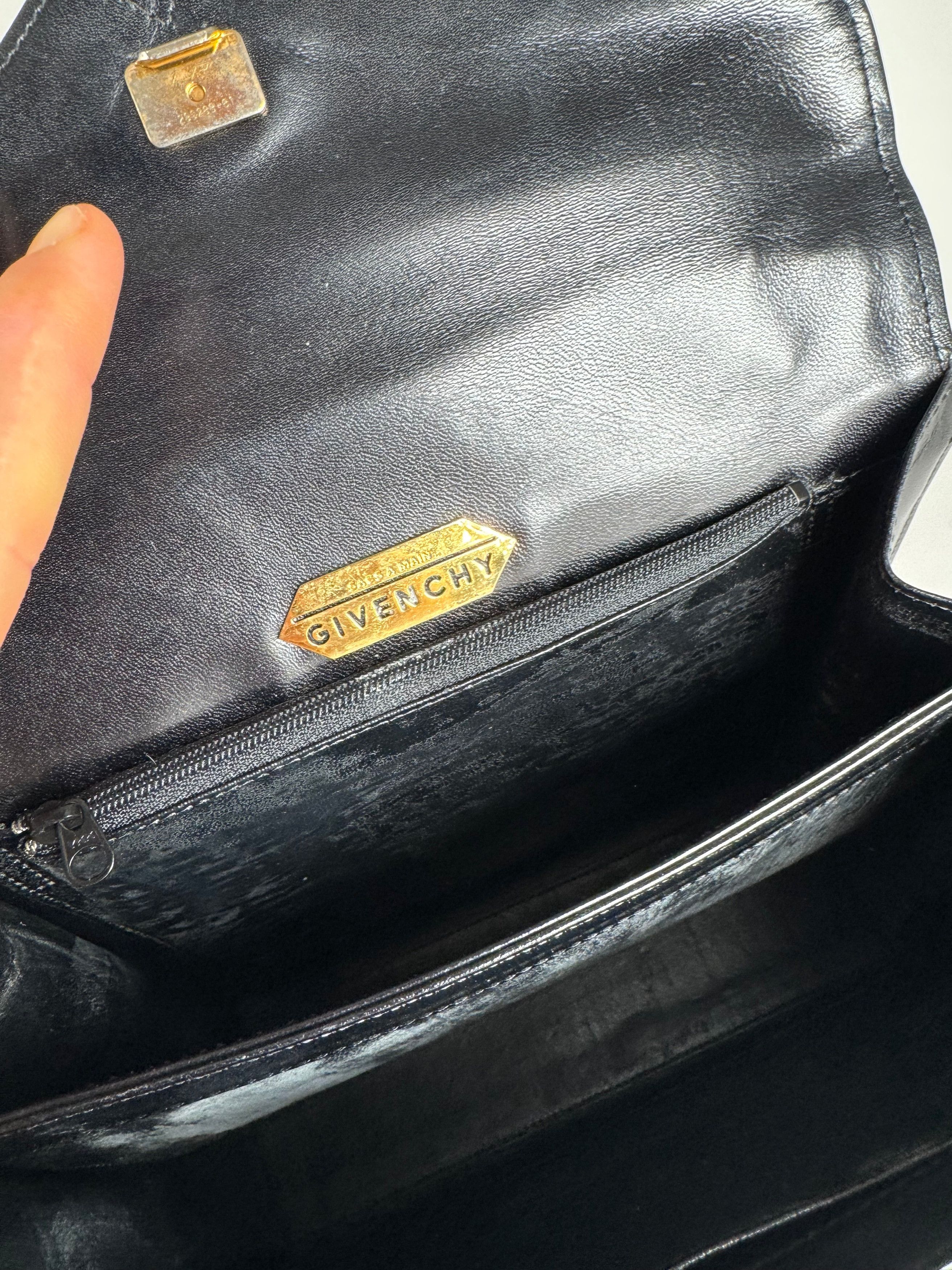Givenchy Vintage 4G Leather Bag black Size ONE SIZE - 7 Thumbnail