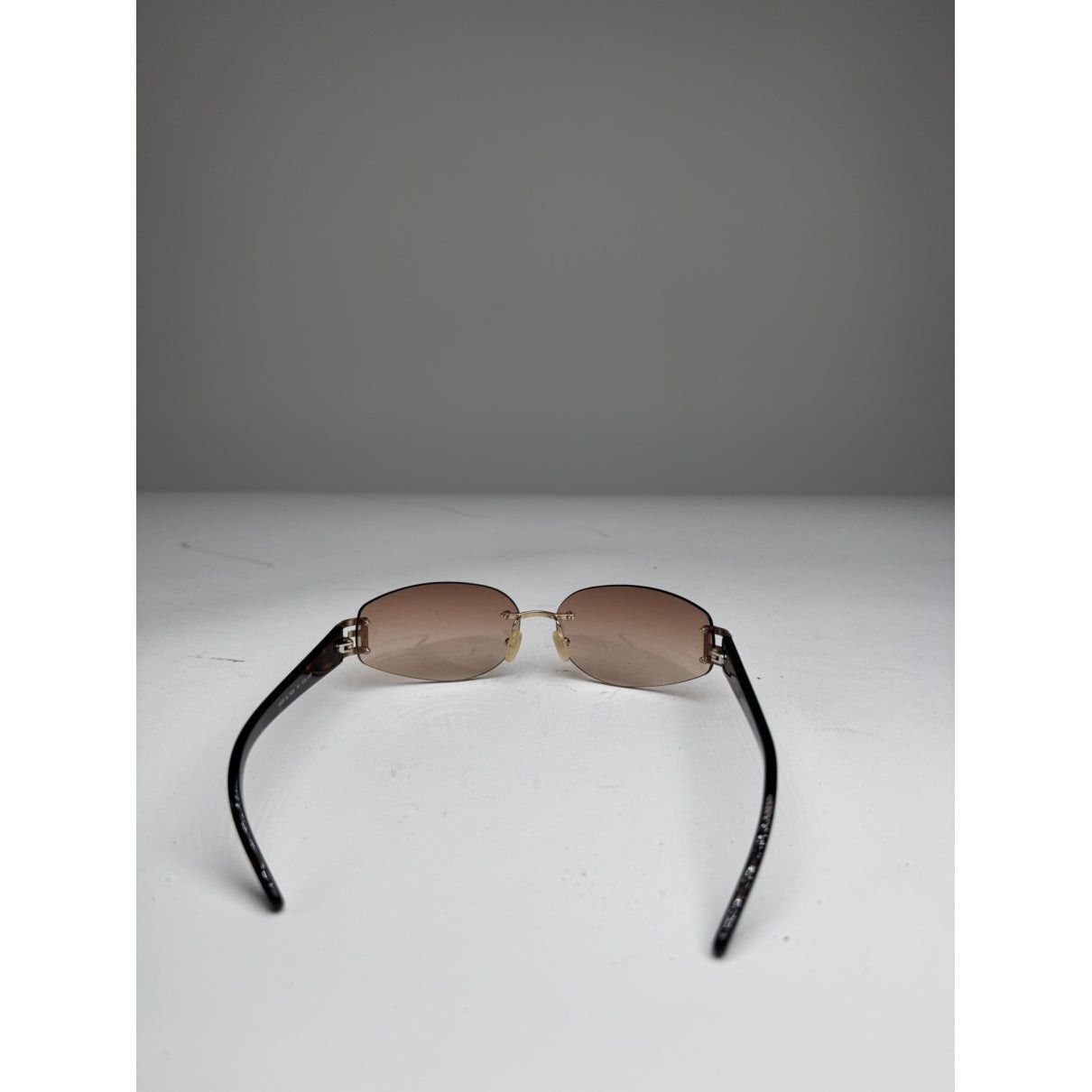 Fendi Brown Plastic Sunglasses Size ONE SIZE - 4 Thumbnail