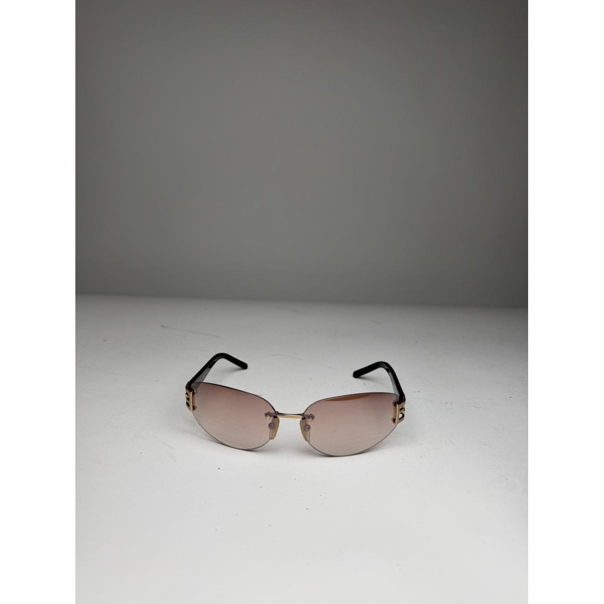 Fendi Brown Plastic Sunglasses Size ONE SIZE - 2 Thumbnail