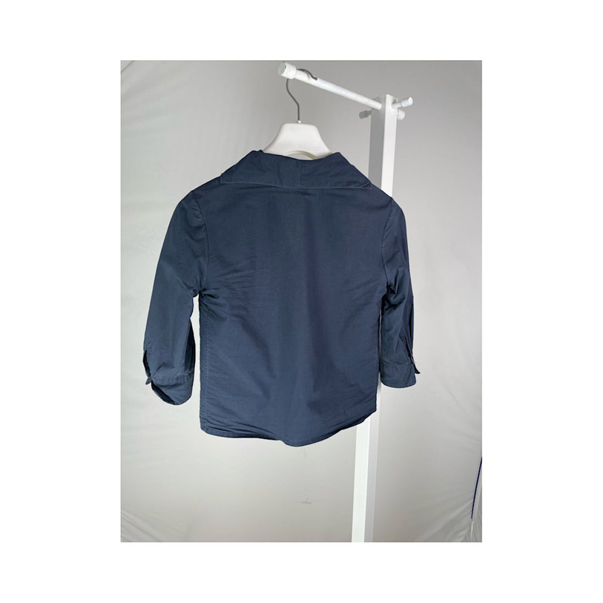 Marni Navy Cotton Jacket Size S / US 4 / IT 40 - 2 Thumbnail