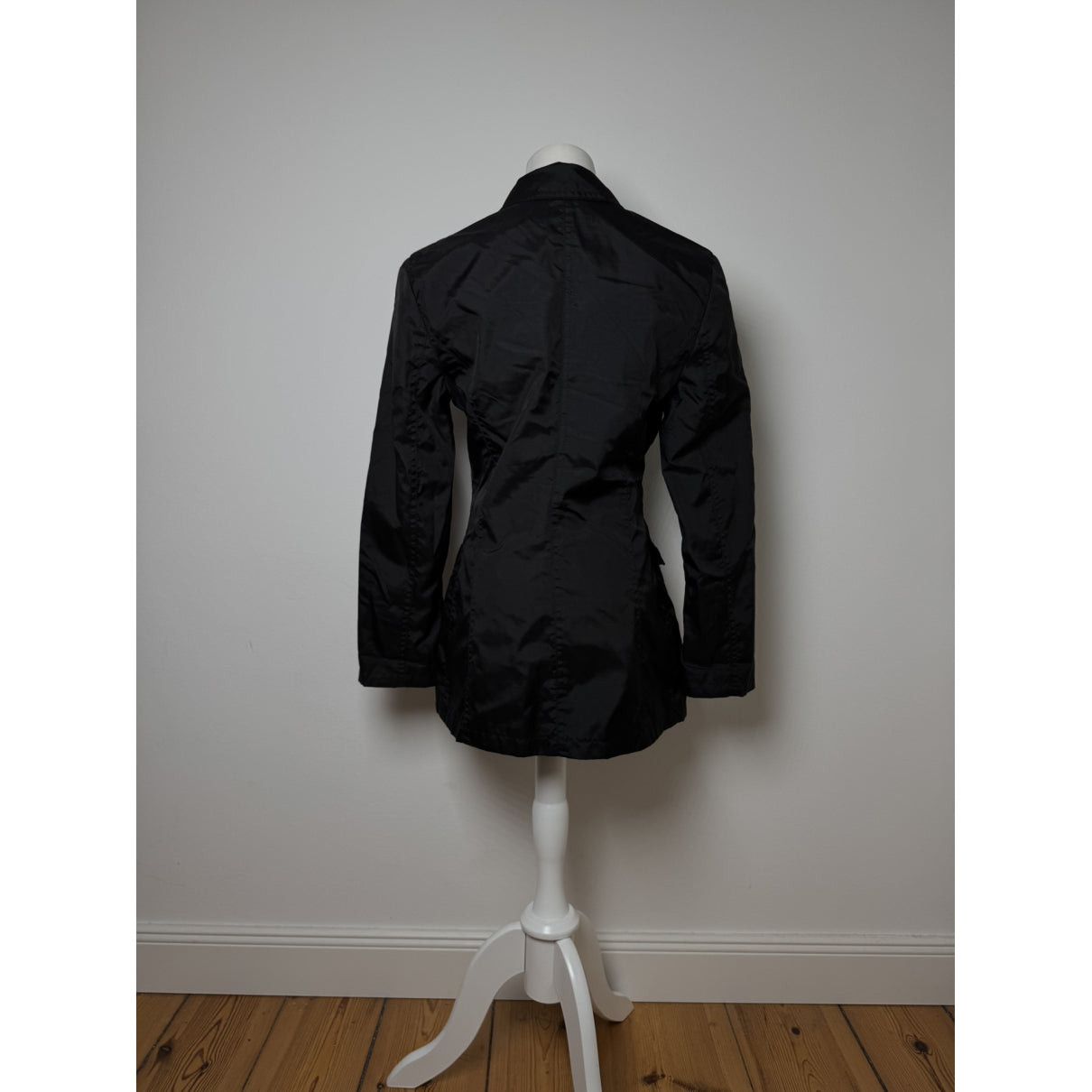 Fendi Black Polyester Trench Coat Size S / US 4 / IT 40 - 4 Thumbnail