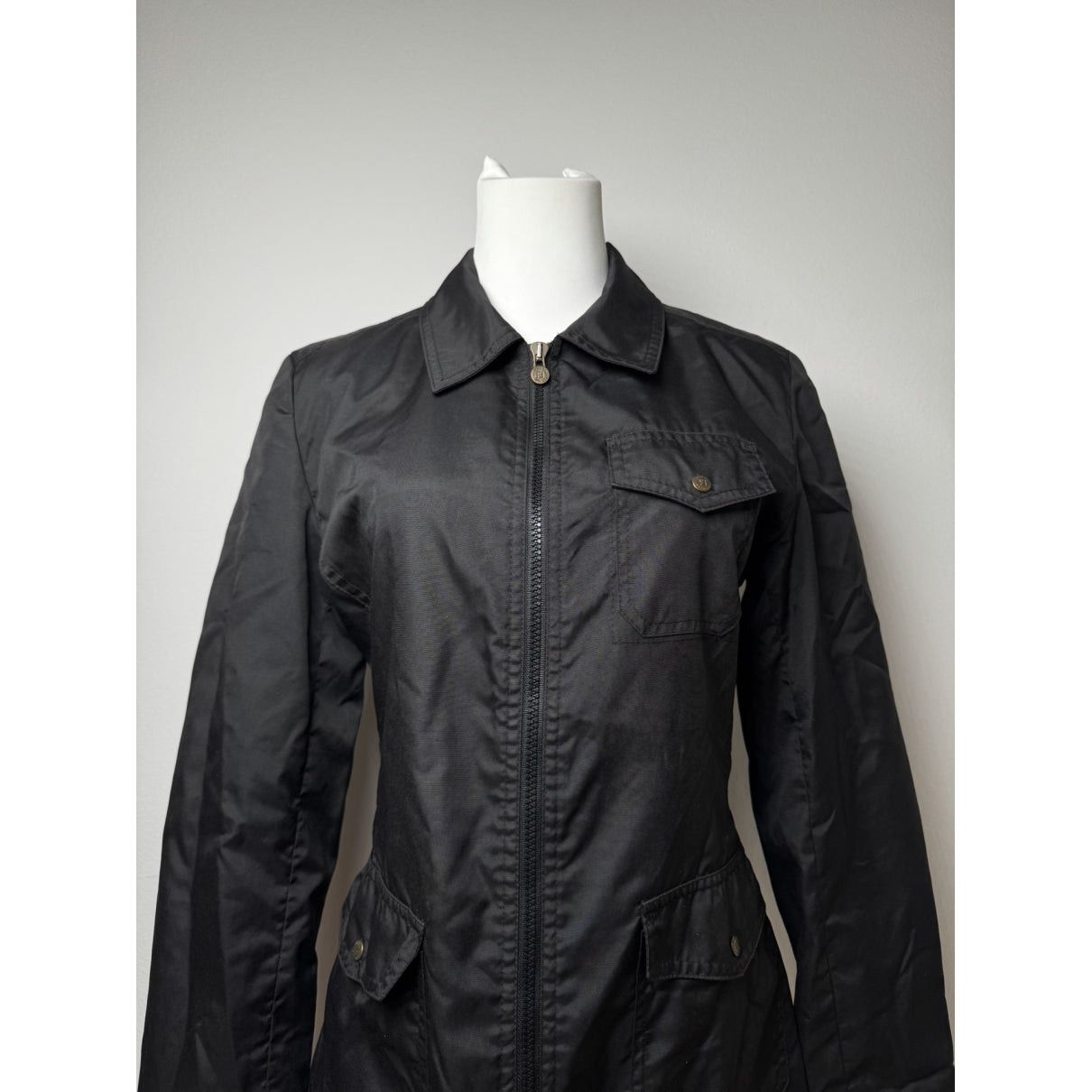 Fendi Black Polyester Trench Coat Size S / US 4 / IT 40 - 2 Thumbnail