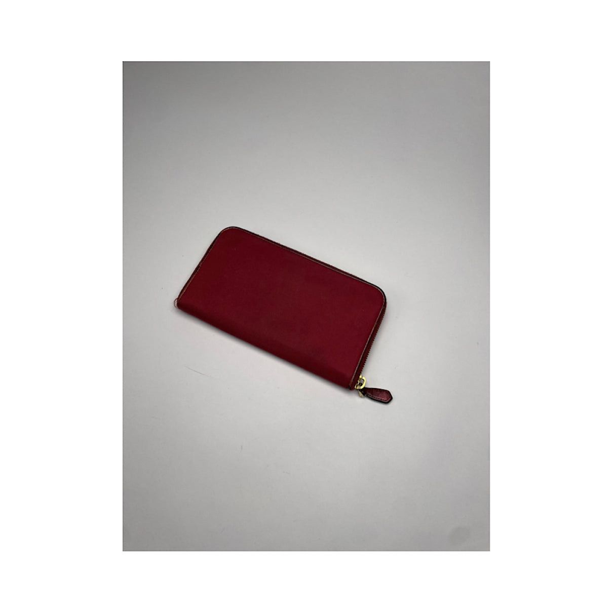 Prada Diagramme Burgundy Other Wallet Size ONE SIZE - 2 Thumbnail