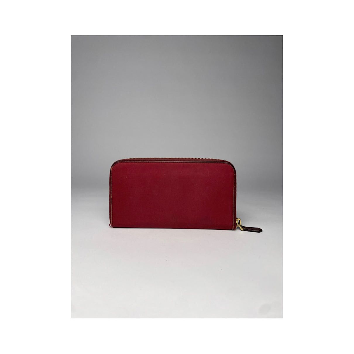Prada Diagramme Burgundy Other Wallet Size ONE SIZE - 5 Thumbnail