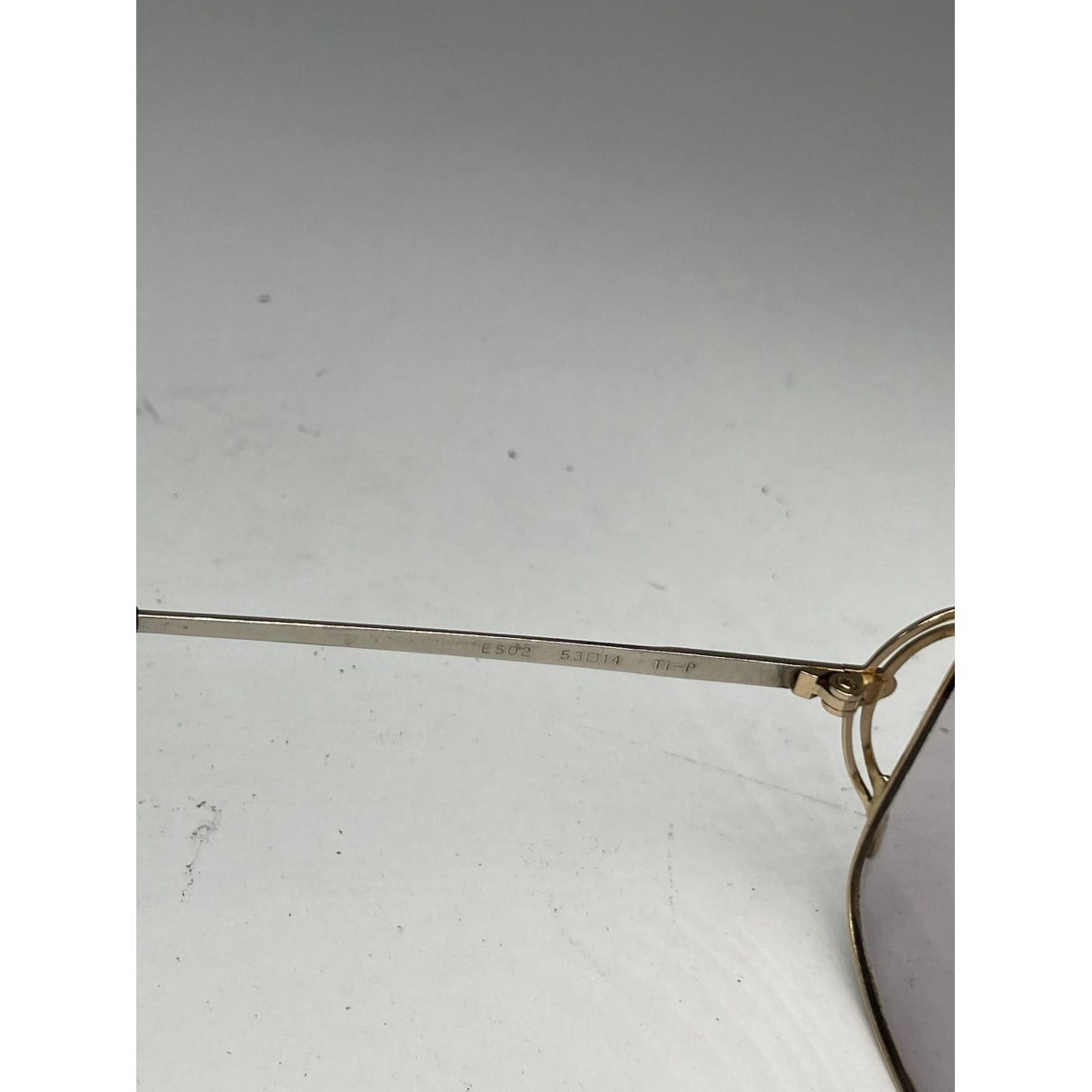 Givenchy Gold Metal Sunglasses Size ONE SIZE - 2 Thumbnail