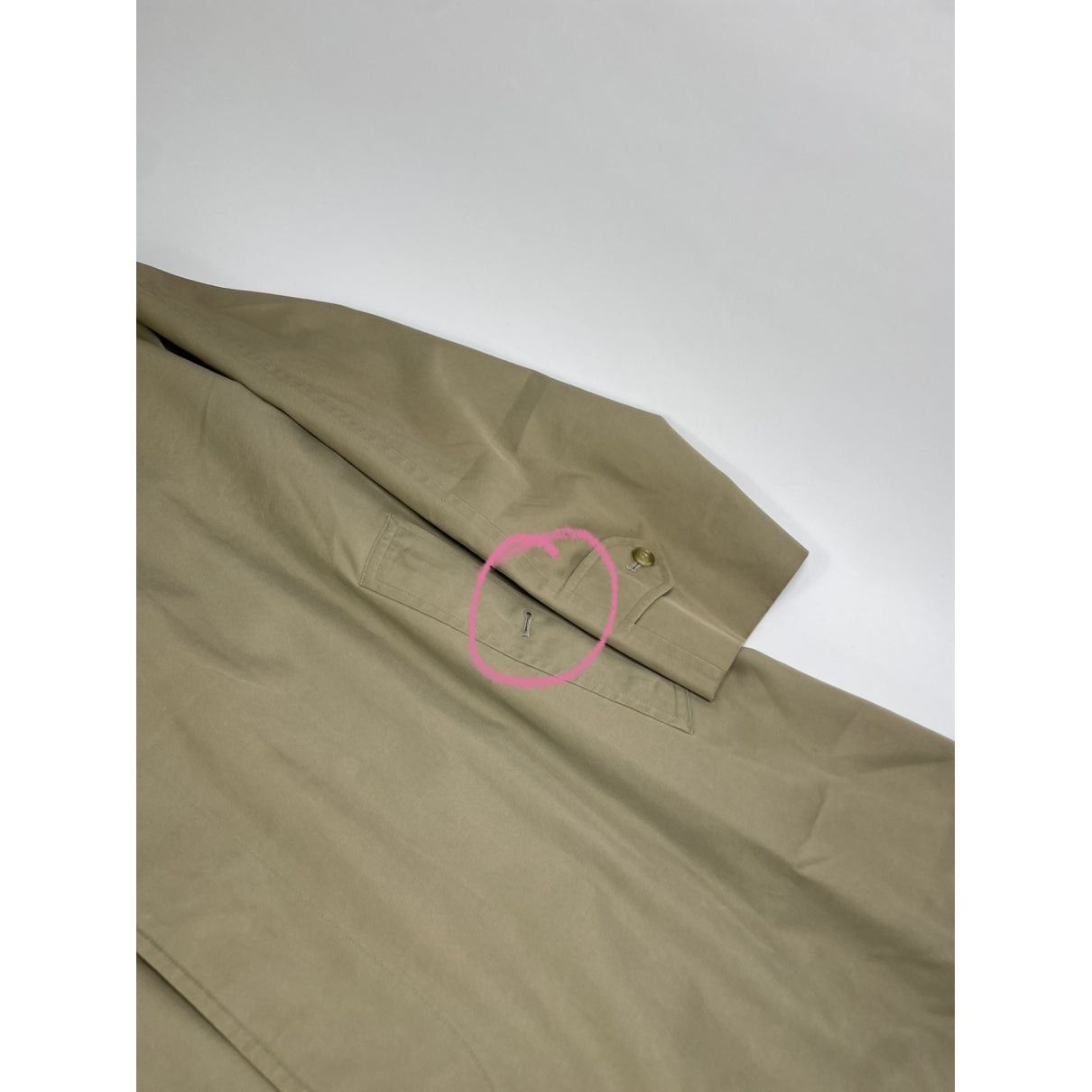 Burberry Beige Cotton Coat Size L / US 10 / IT 46 - 3 Thumbnail