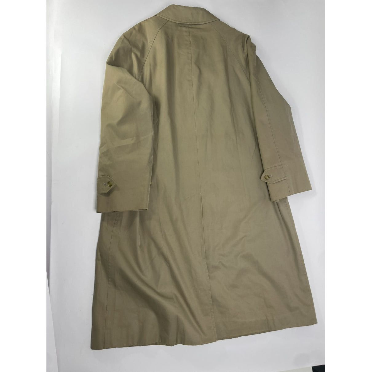 Burberry Beige Cotton Coat Size L / US 10 / IT 46 - 5 Thumbnail