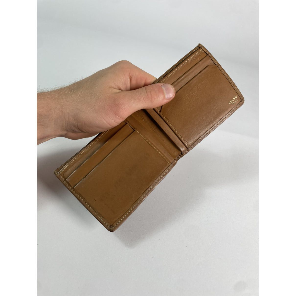 Celine Brown Leather Purse Size ONE SIZE - 4 Thumbnail