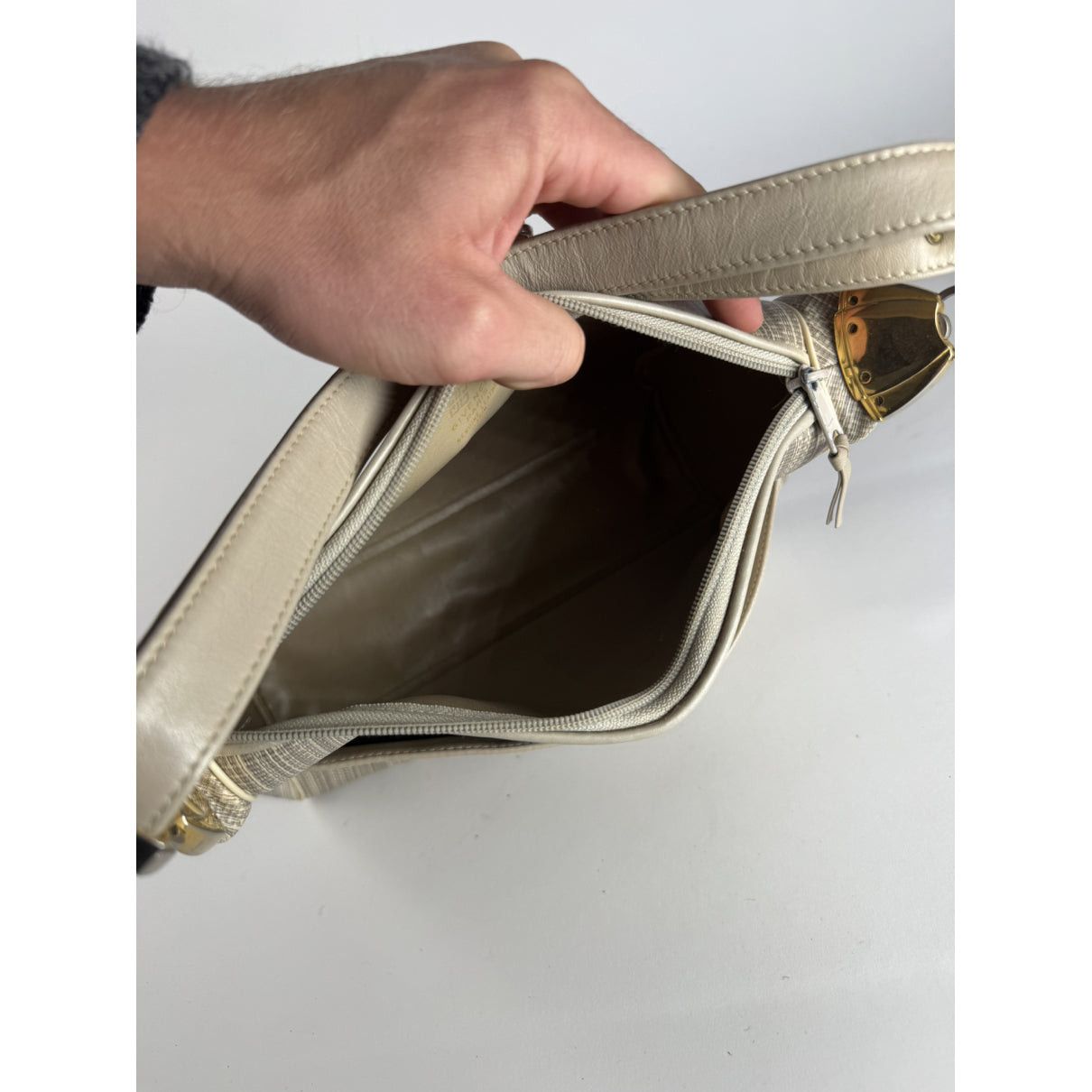 Givenchy 4G Grey Leather Handbag Size ONE SIZE - 5 Thumbnail