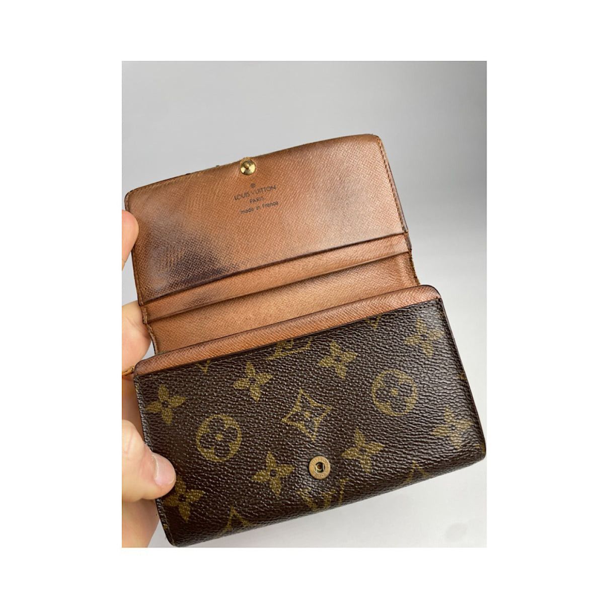 Louis Vuitton Retiro Brown Leather Wallet Size ONE SIZE - 4 Thumbnail