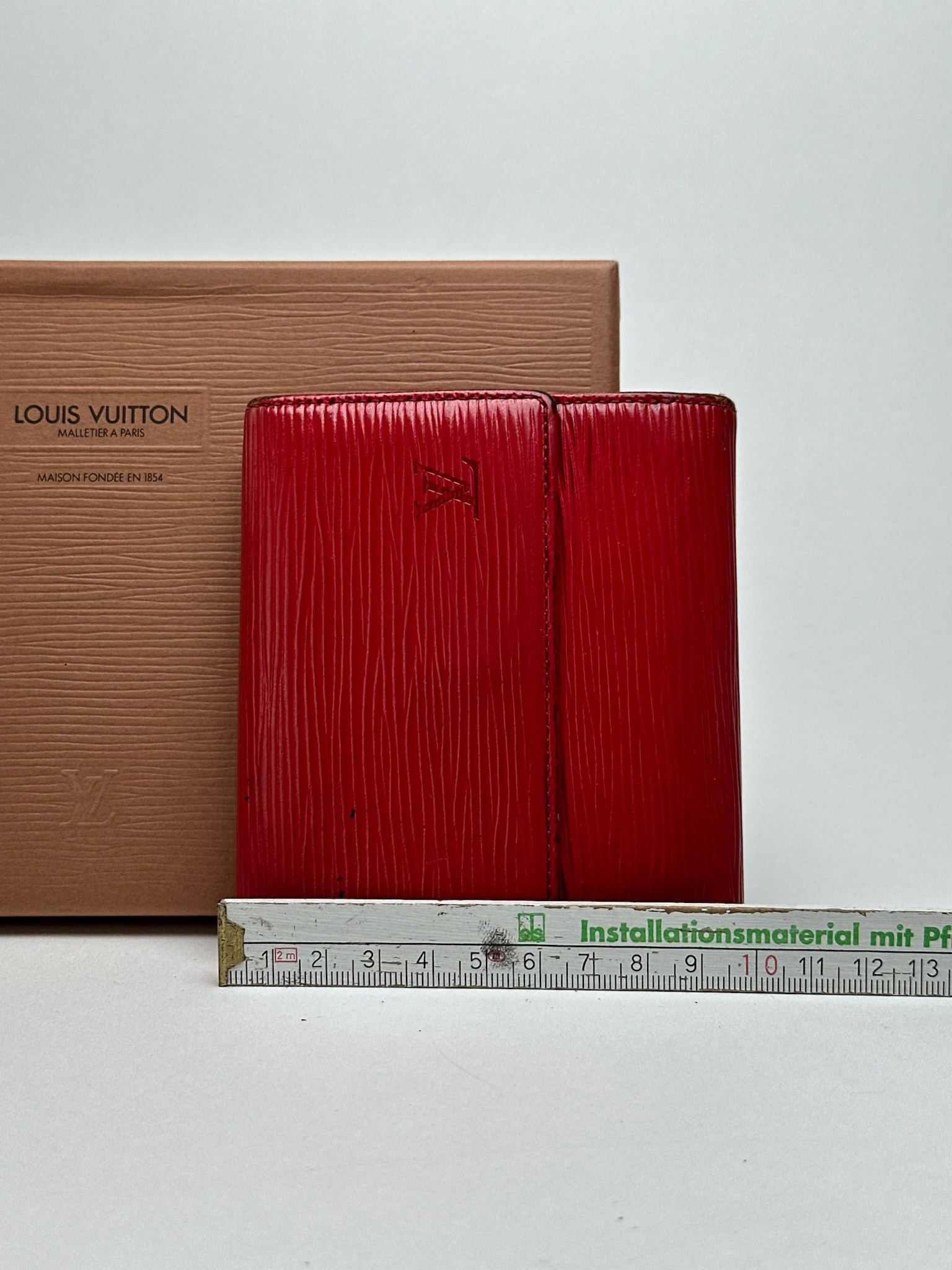 Louis Vuitton Vintage EPI Leather wallet red Size ONE SIZE - 9 Thumbnail