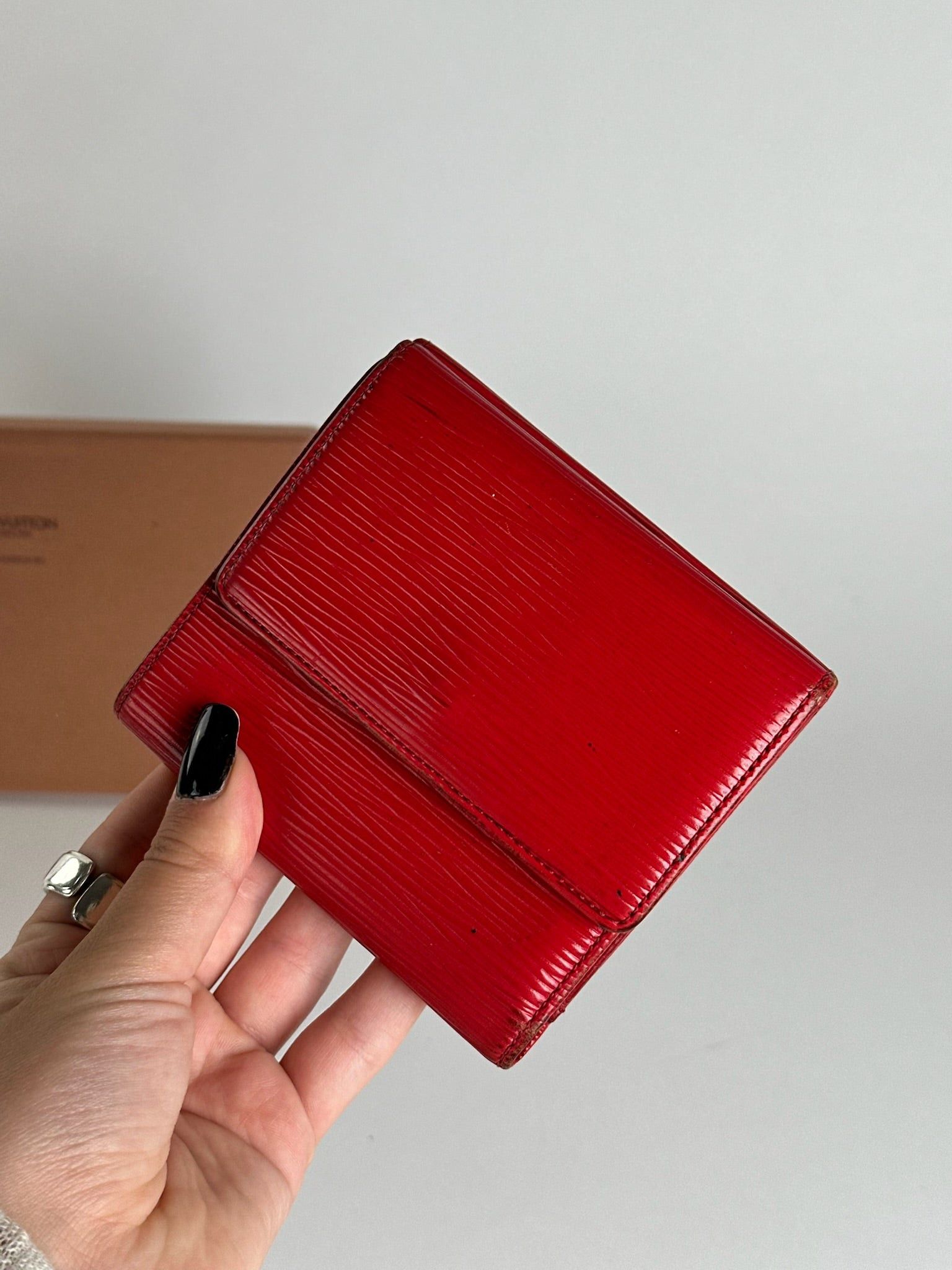 Louis Vuitton Vintage EPI Leather wallet red Size ONE SIZE - 7 Thumbnail