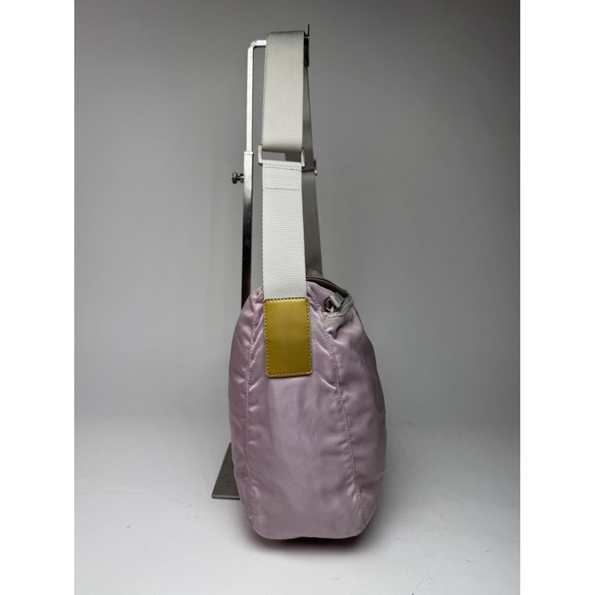 Prada Cleo Pink Polyester Handbag Size ONE SIZE - 4 Thumbnail