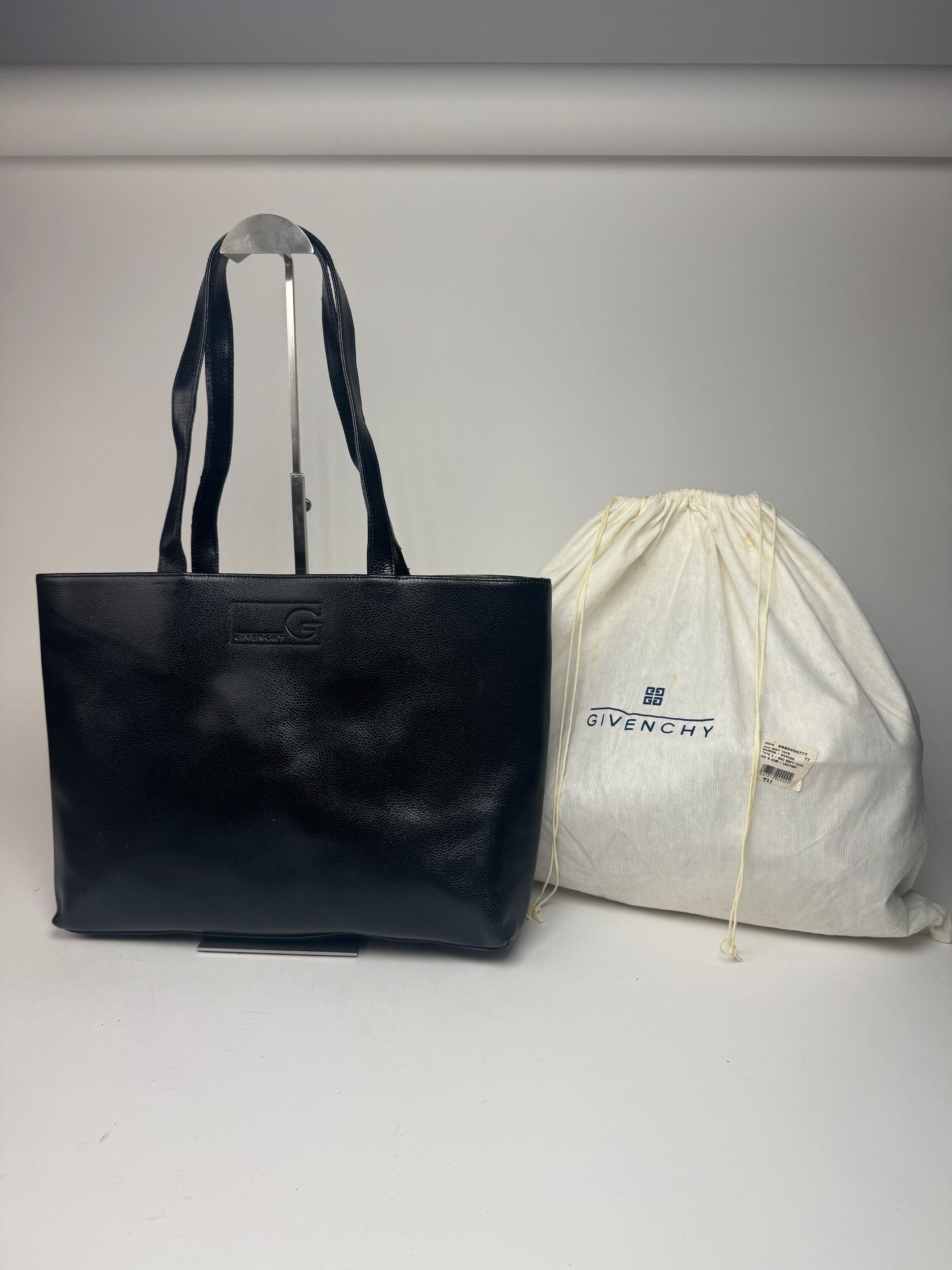 Givenchy Vintage Leather Shopper black Size ONE SIZE - 4 Thumbnail