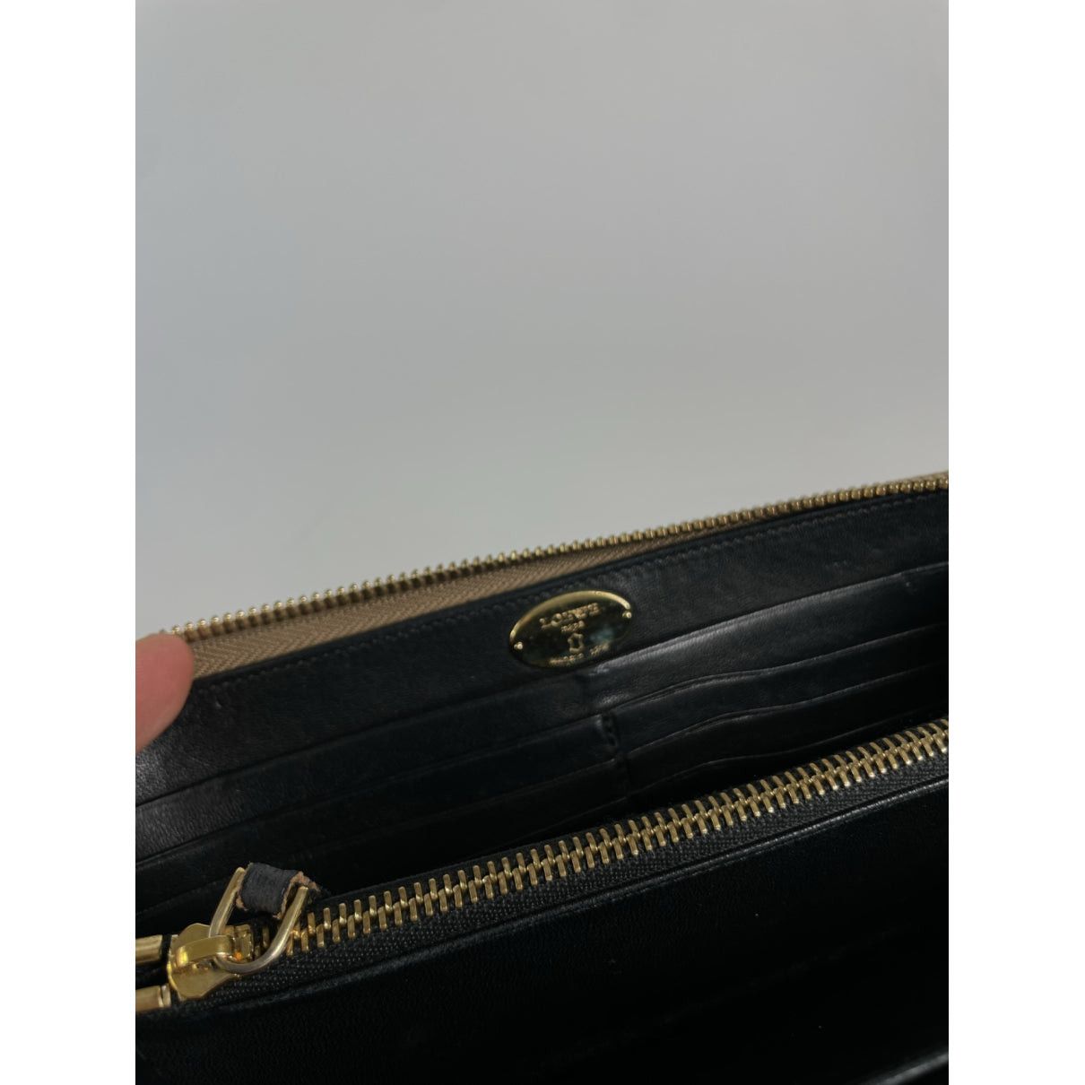 Loewe Puzzle Beige Leather Wallet Size ONE SIZE - 5 Thumbnail