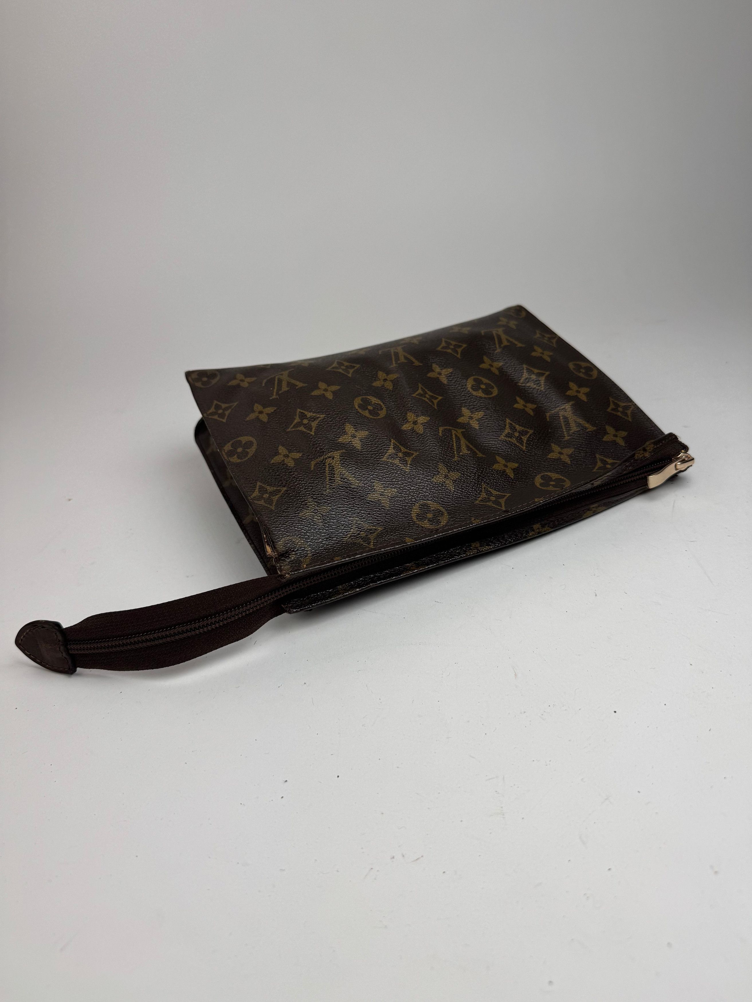 Louis Vuitton Vintage Monogram Leather clutch brown Size ONE SIZE - 12 Thumbnail