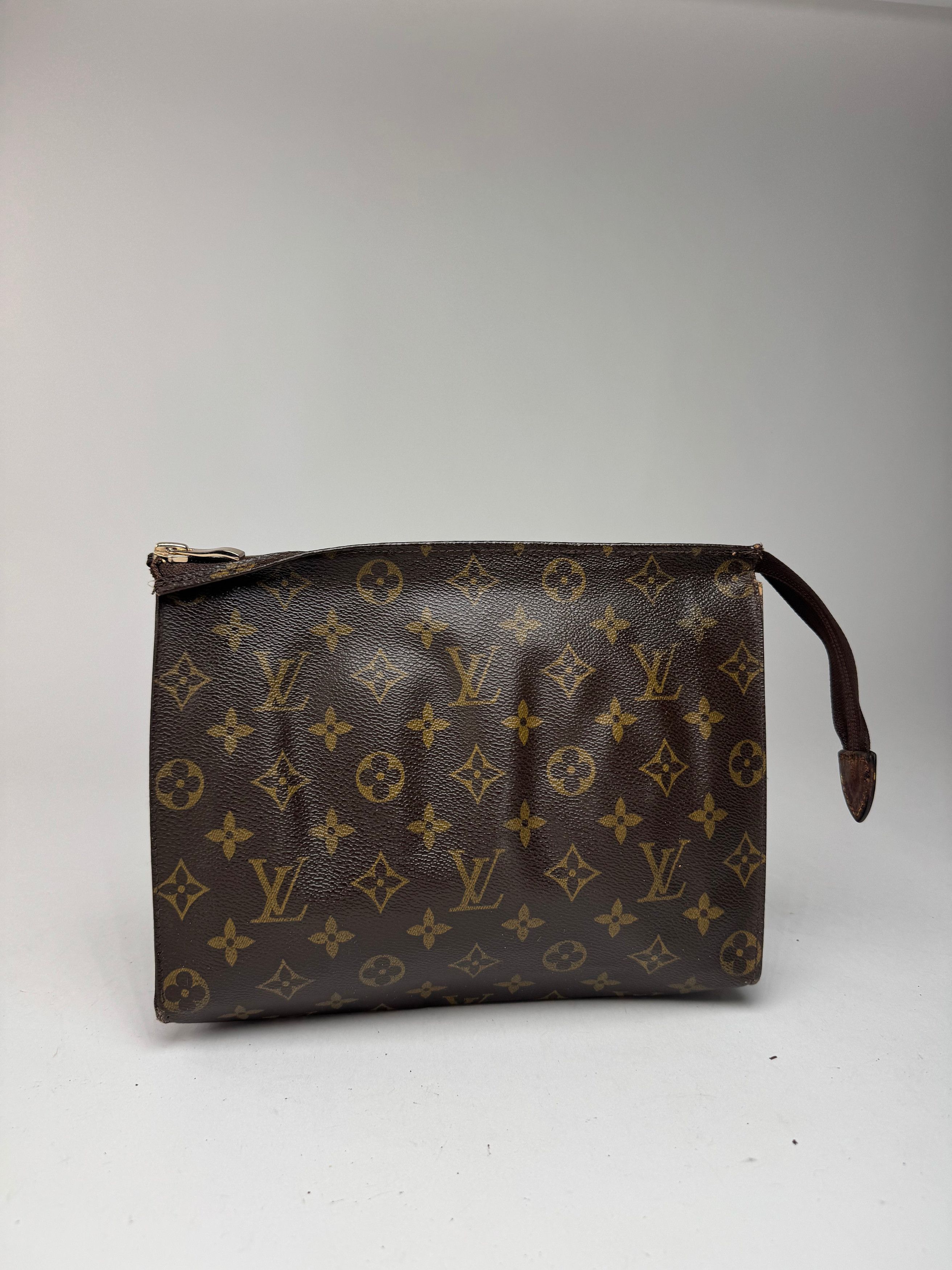 Louis Vuitton Vintage Monogram Leather clutch brown Size ONE SIZE - 5 Thumbnail