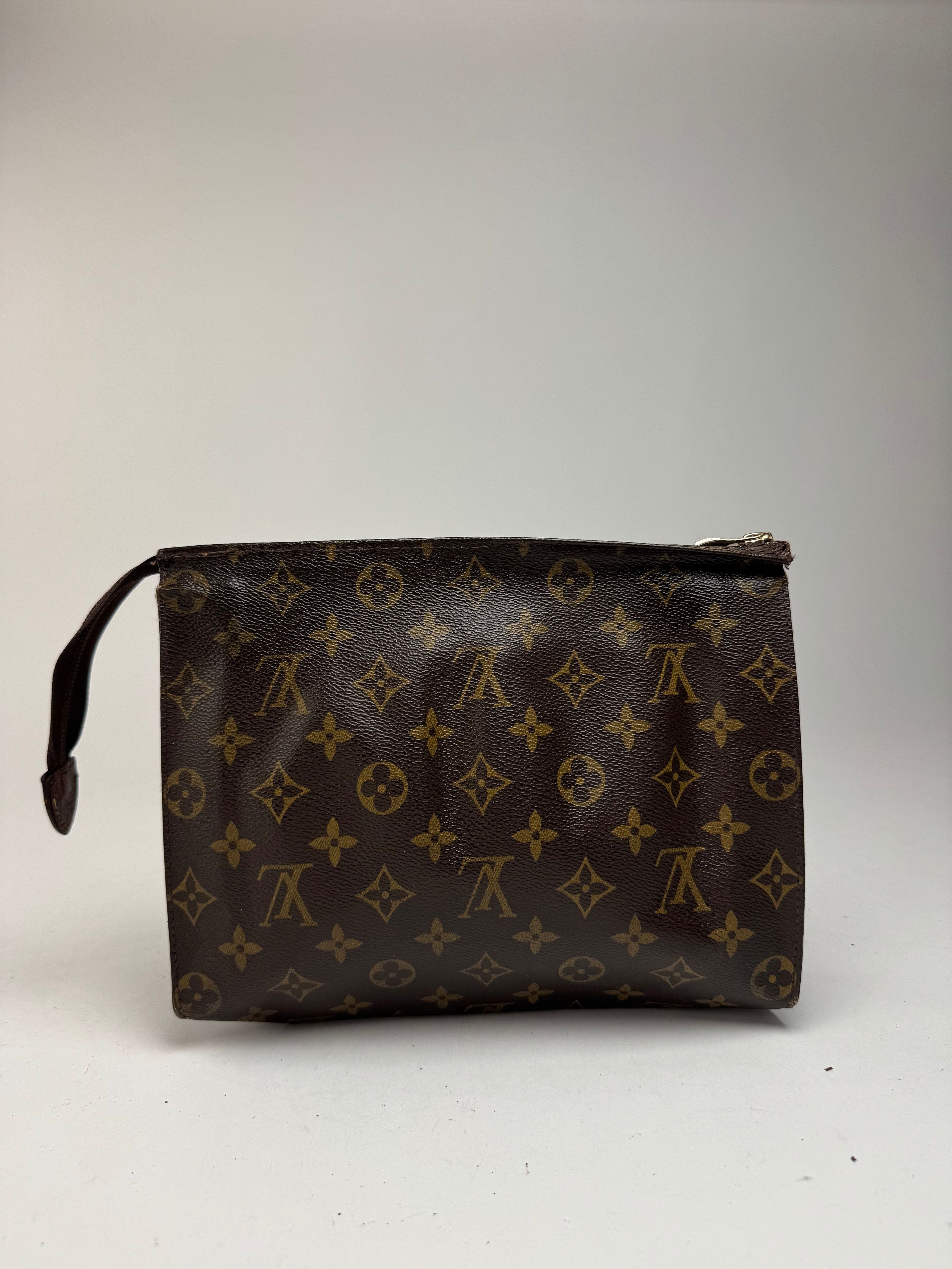Louis Vuitton Vintage Monogram Leather clutch brown Size ONE SIZE - 6 Thumbnail