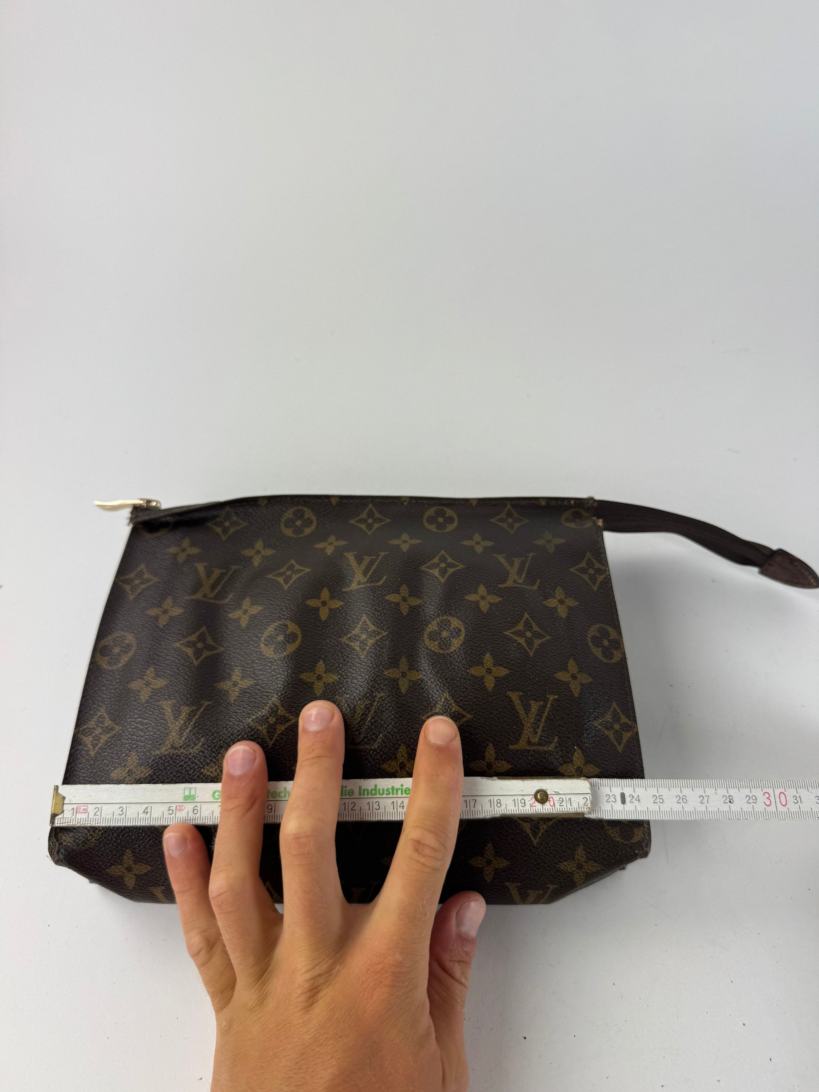 Louis Vuitton Vintage Monogram Leather clutch brown Size ONE SIZE - 13 Thumbnail