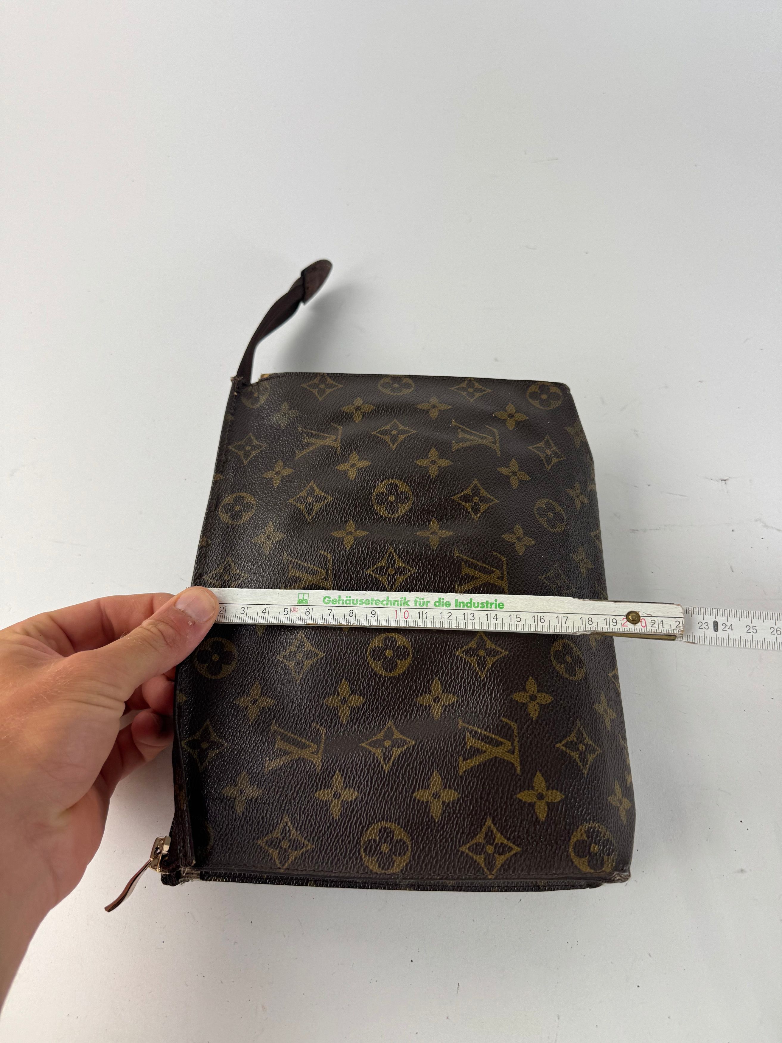 Louis Vuitton Vintage Monogram Leather clutch brown Size ONE SIZE - 14 Thumbnail