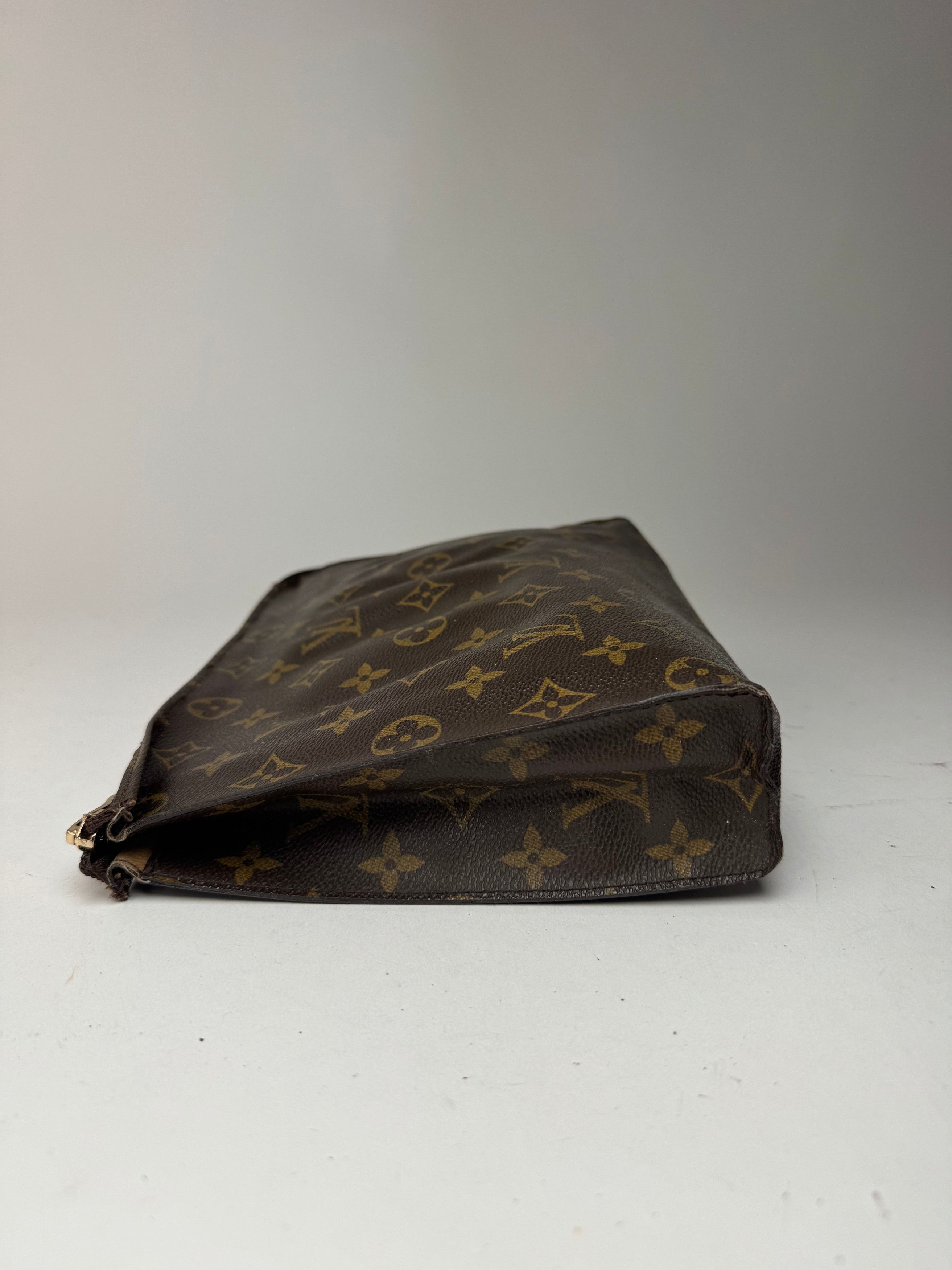 Louis Vuitton Vintage Monogram Leather clutch brown Size ONE SIZE - 9 Thumbnail