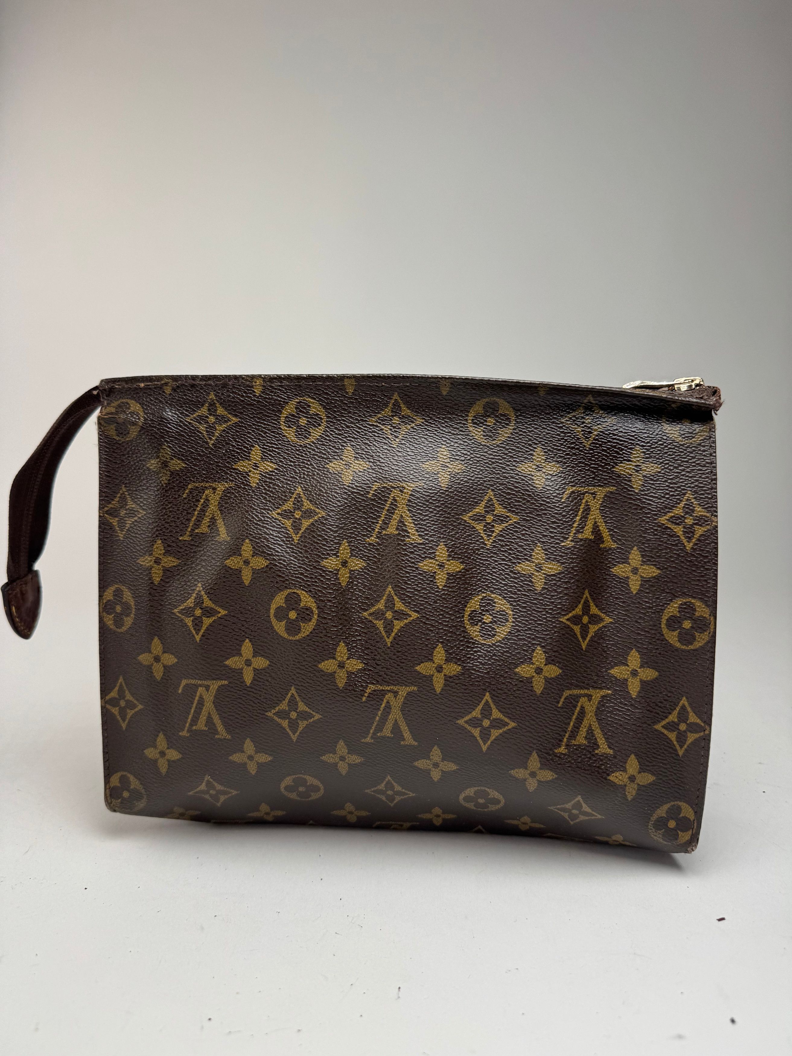 Louis Vuitton Vintage Monogram Leather clutch brown Size ONE SIZE - 8 Thumbnail