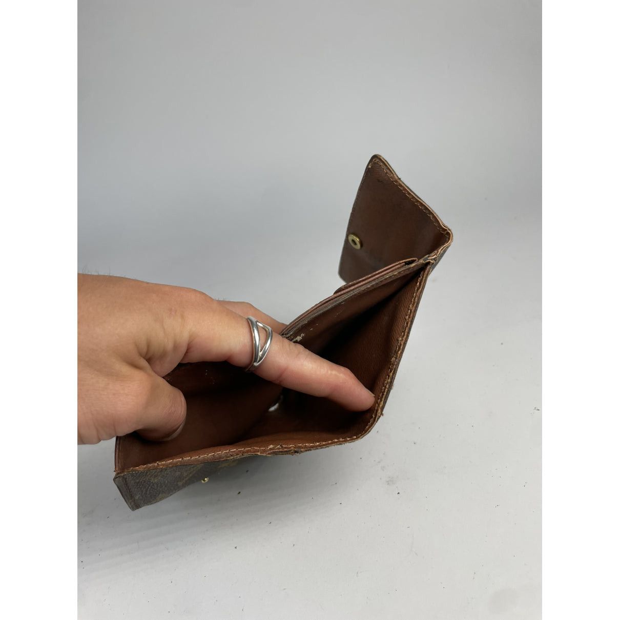 Louis Vuitton Emilie Brown Leather Wallet Size ONE SIZE - 5 Thumbnail